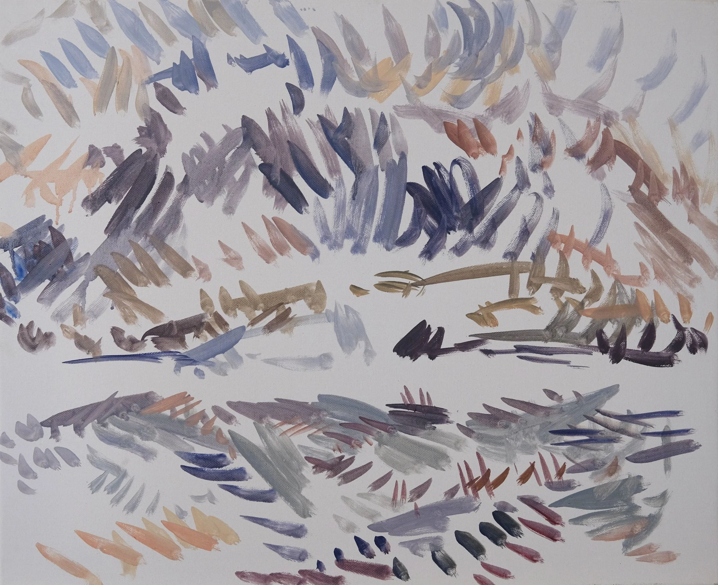  O’Neill Cushman oil painting en plain air Les Dents de Lanfon and Lac d’Annecy series Marchutz School artist painter 