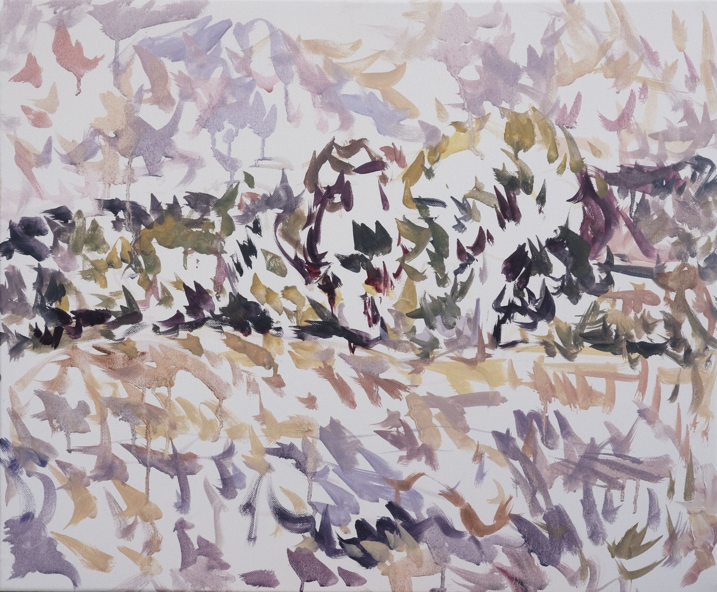  O’Neill Cushman oil painting en plain air Trees in Giverny series  School artist in the home town of Claude Monet 