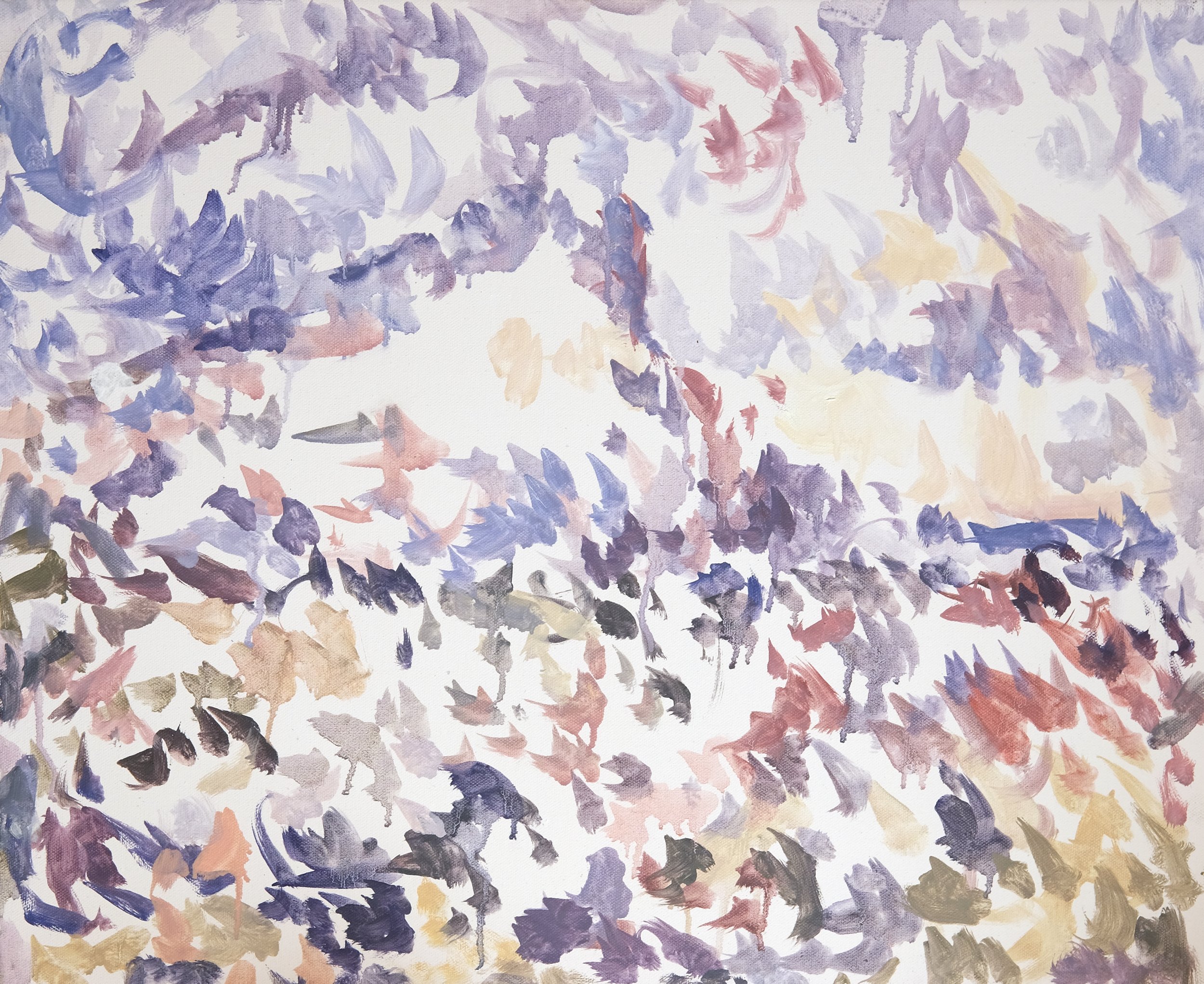  O’Neill Cushman oil painting en plain air Mont Sainte Victoire from the Bibemus Plateau series in Aix en Provence Marchutz School artist 