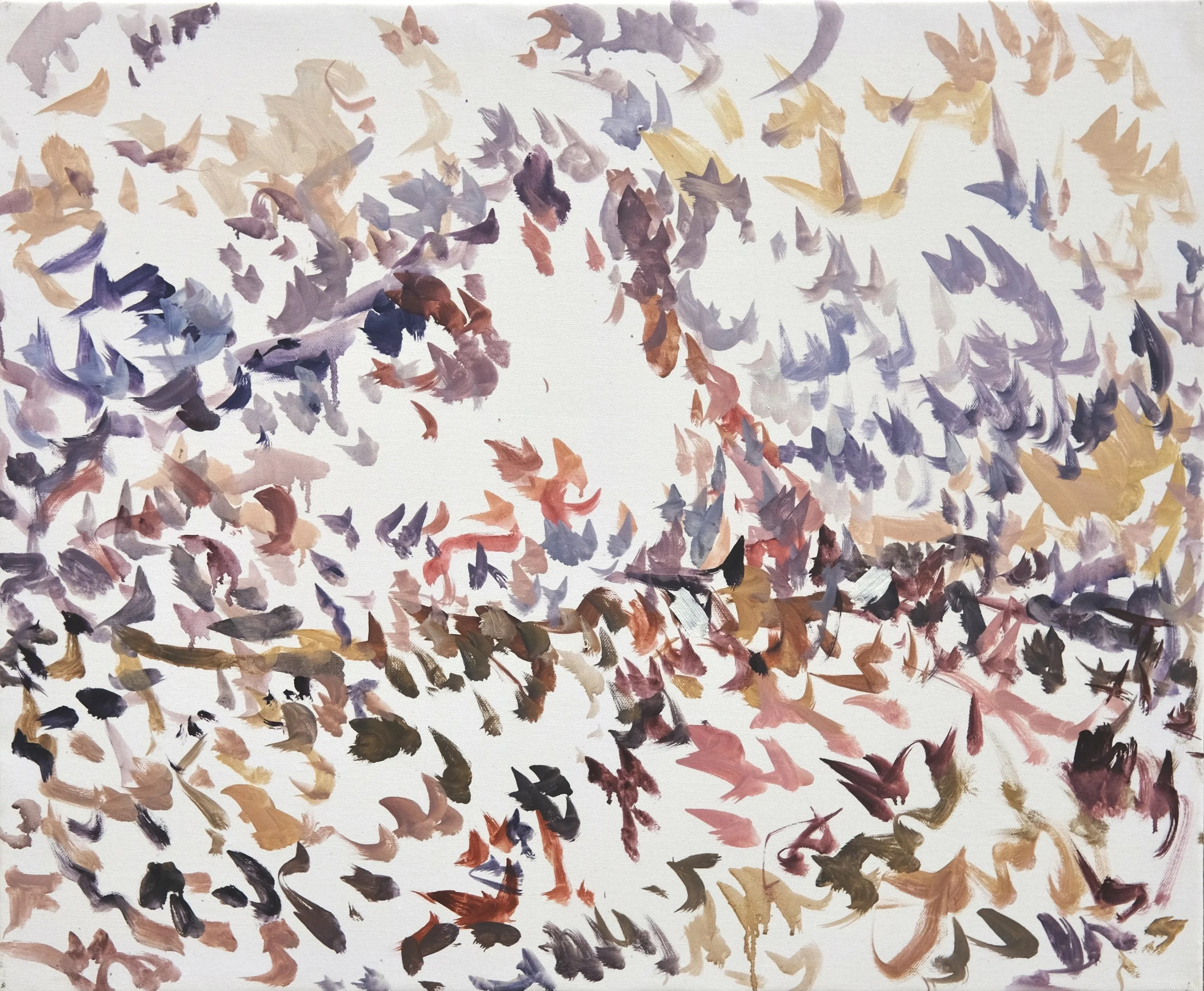  O’Neill Cushman oil painting en plain air Mont Sainte Victoire from the Bibemus Plateau series in Aix en Provence Marchutz School artist 