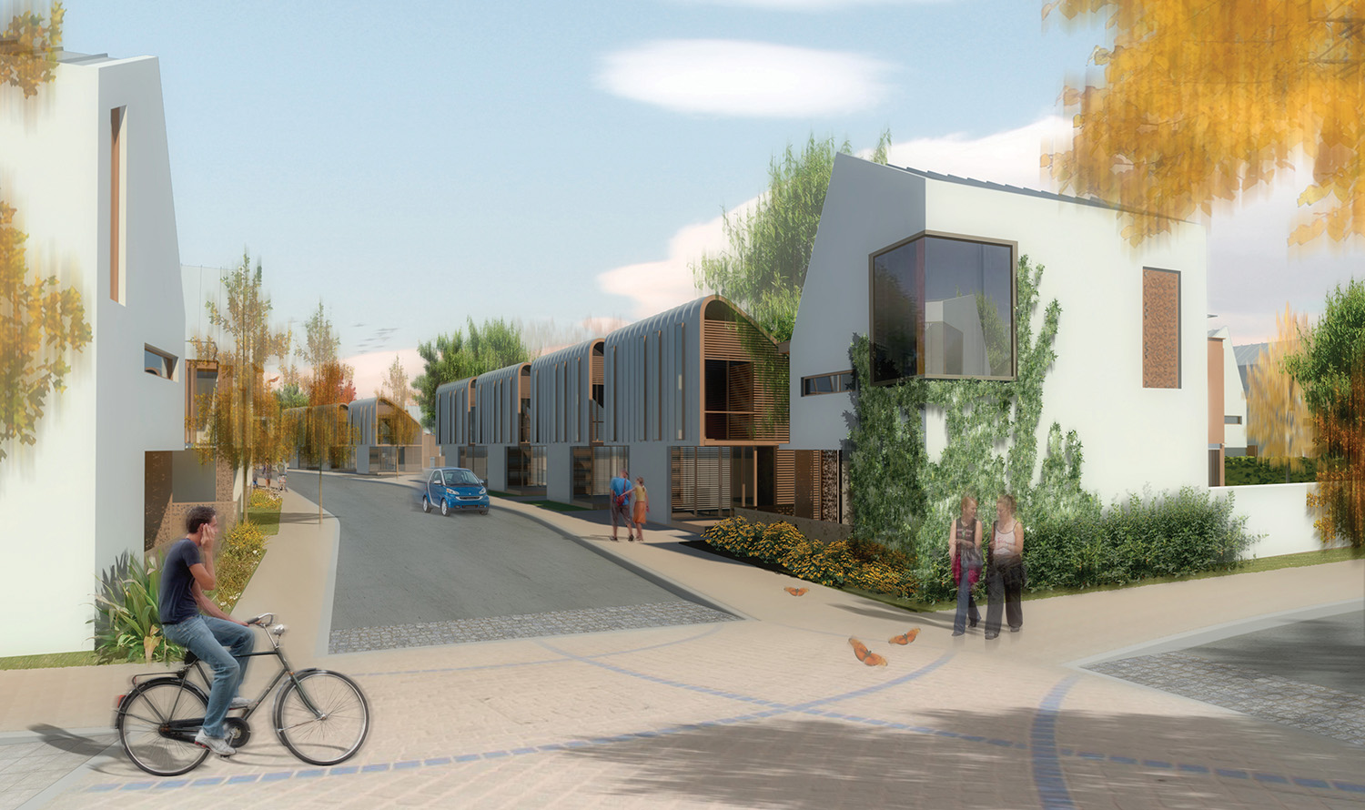 Pocket neighbourhood by Piercy & Co. Architects