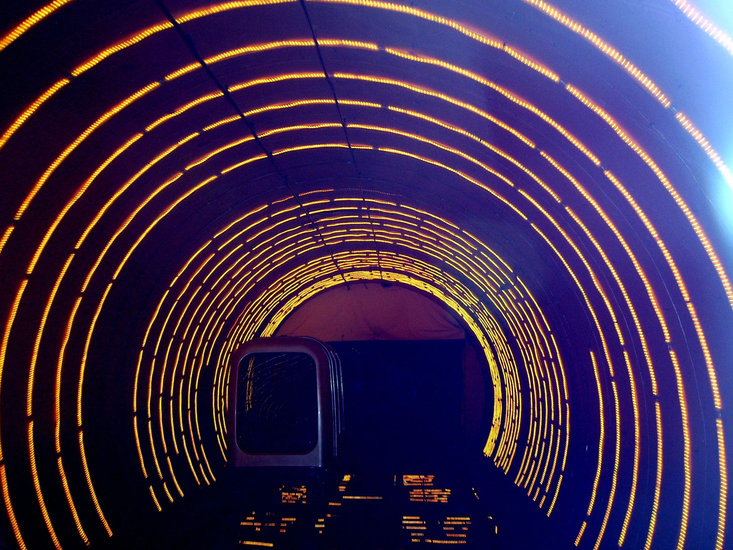 blue and yellow swirl tunnel.JPG