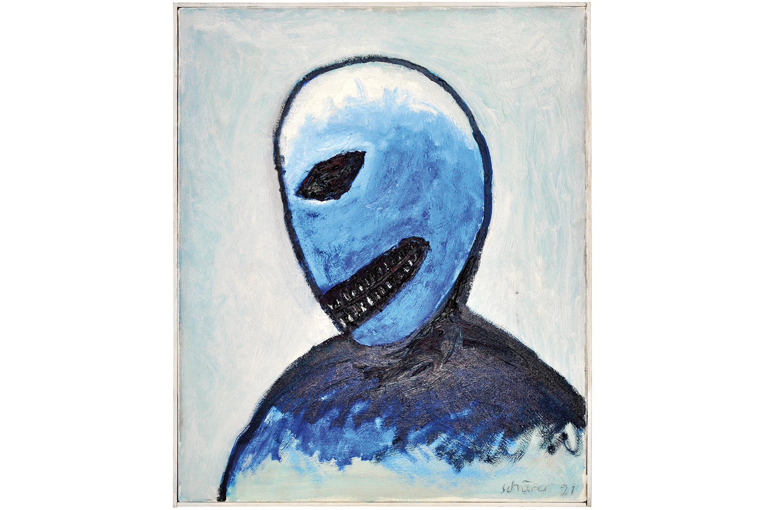 Tête bleue, 1991