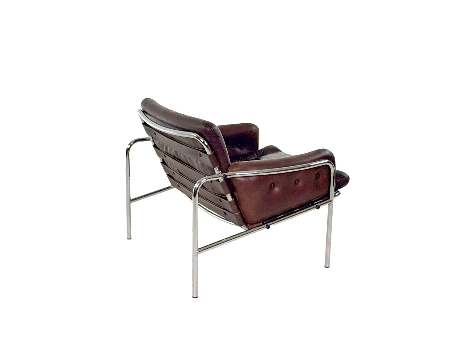 Vintage SZ08 Osaka fauteuil van Martin Visser voor Spectrum – schuin linker achteraanzicht met zicht op frame