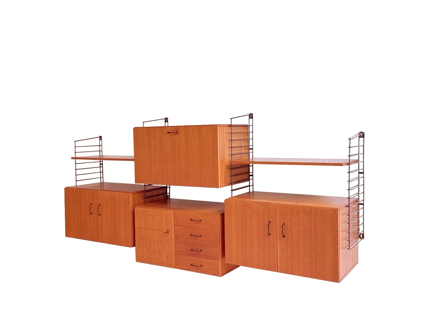 Musterring Teak Modular Wall System – Wide Wall Unit