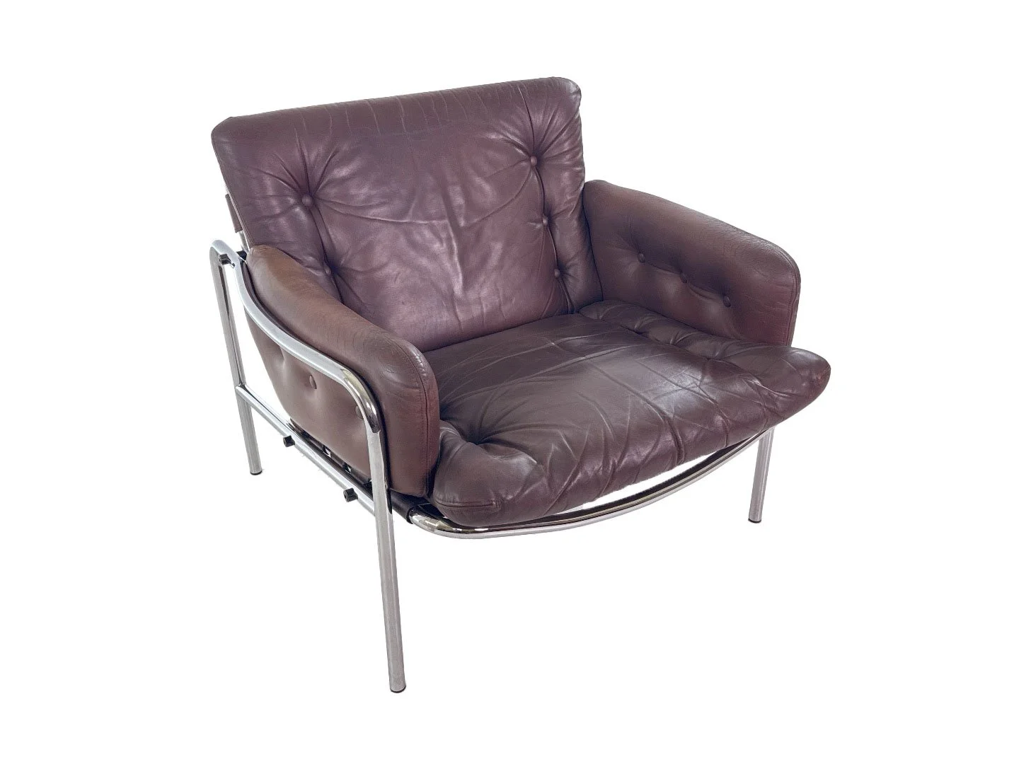 Vintage SZ08 Osaka fauteuil van Martin Visser voor Spectrum – schuin bovenaanzicht van links, jaren 60 stijl