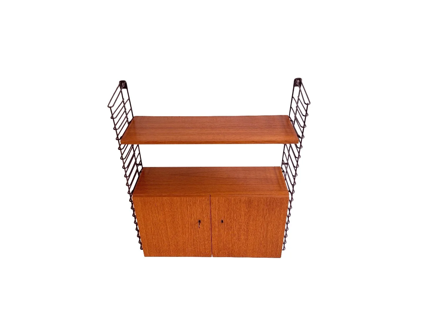 Musterring compact wooden wall unit – top view