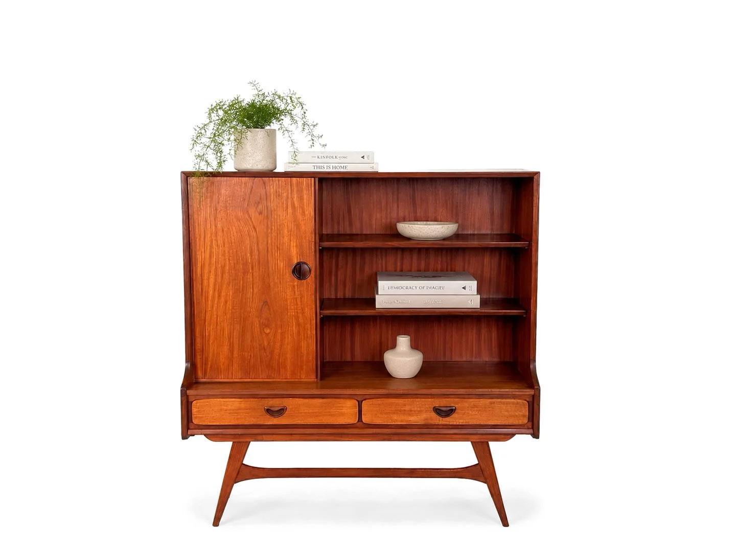 vintage highboard van Louis van Teeffelen voor Wébé