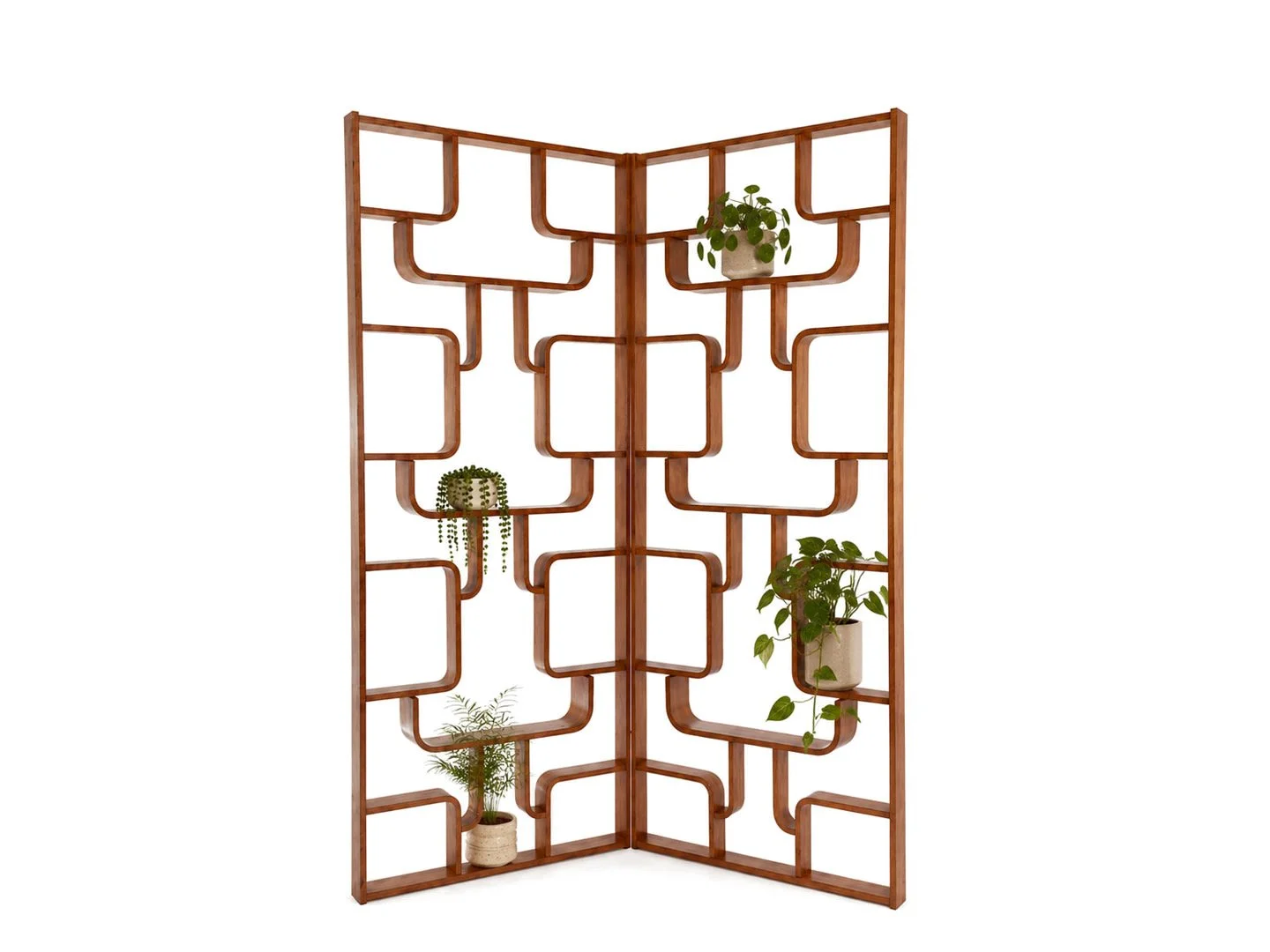 Vintage mid-century room divider by Ludvík Volák