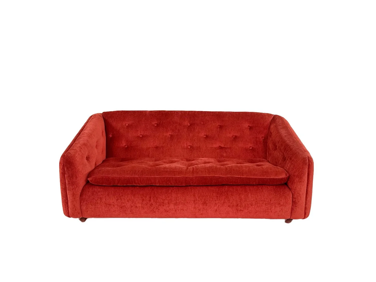 Vintage Artifort bank van Geoffrey Harcourt – totaalbeeld van de designbank in mid century stijl