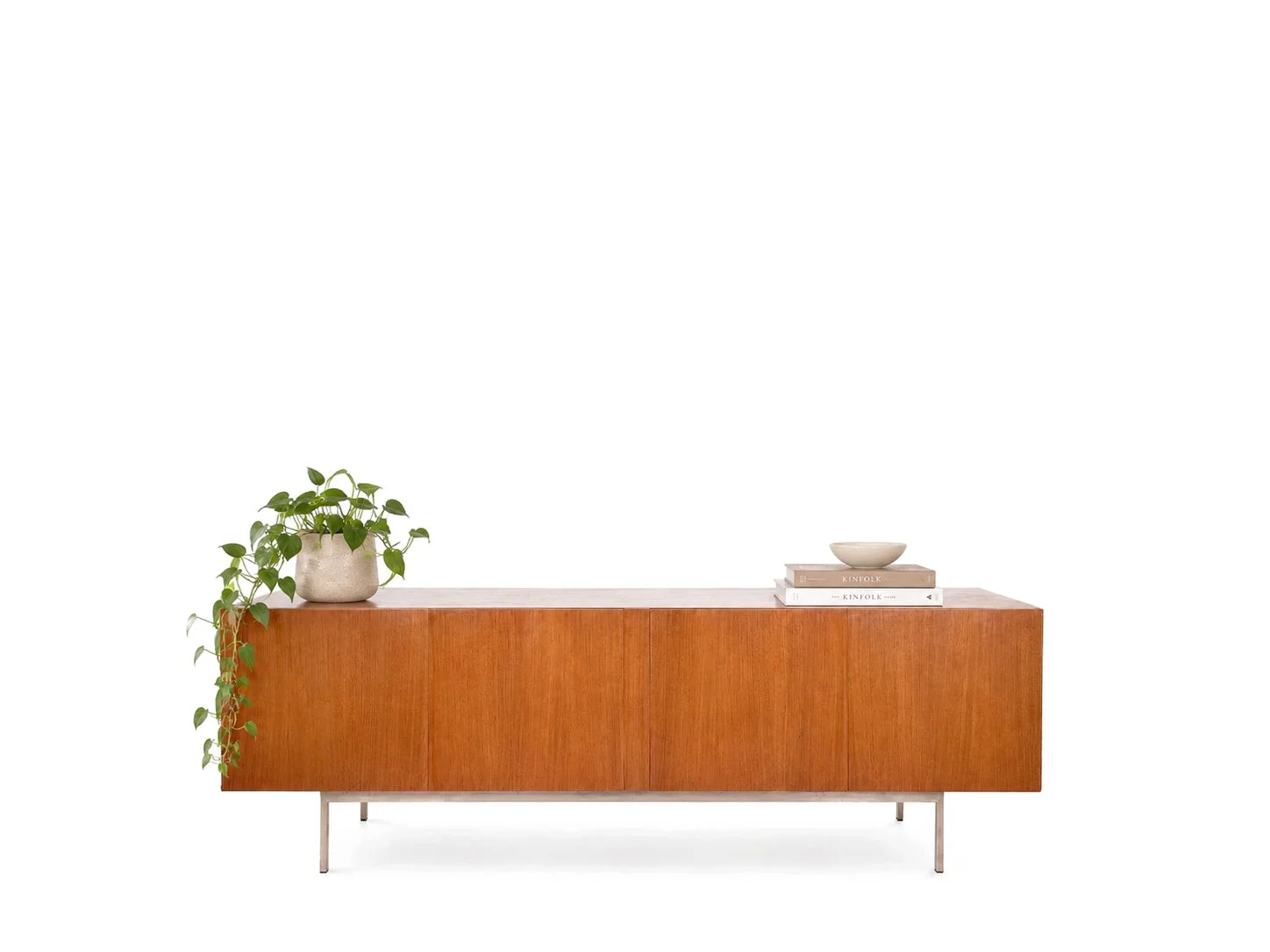 Mid-century teak sideboard B40 by Dieter Waeckerlin for Behr