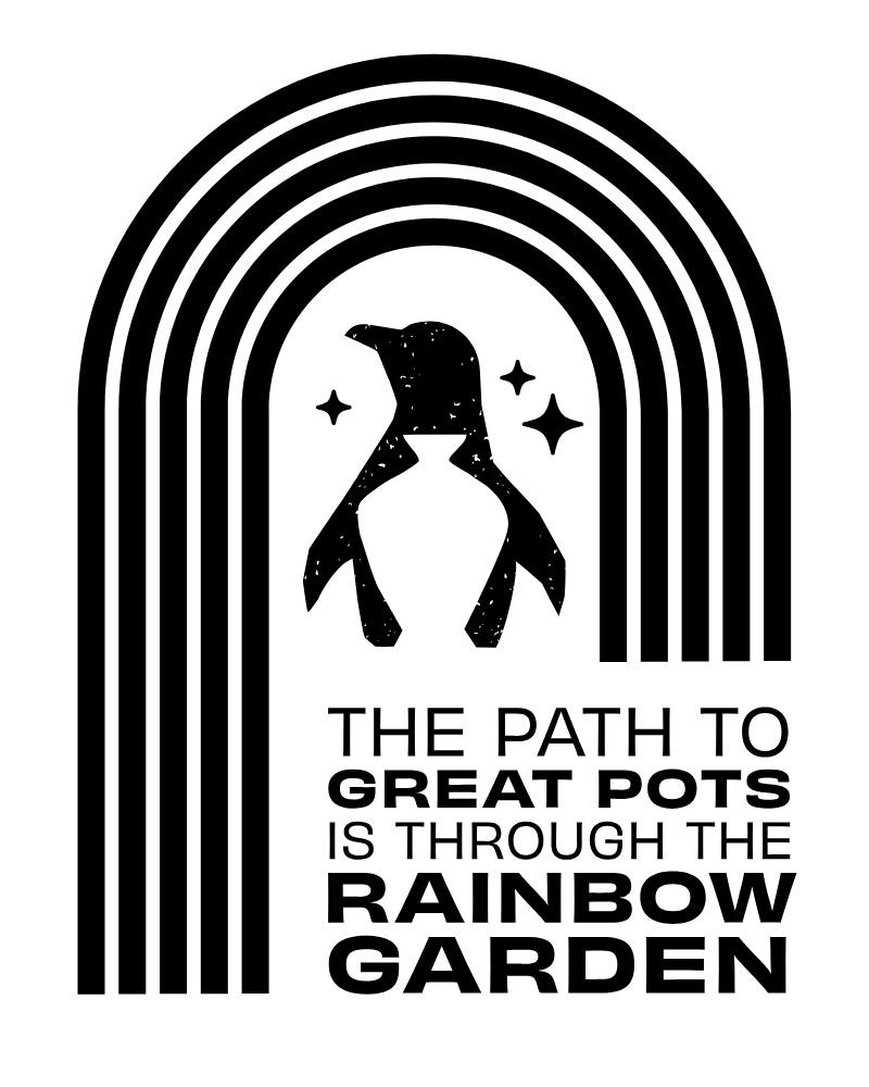 Penguin Foot Rainbow garden wisdom