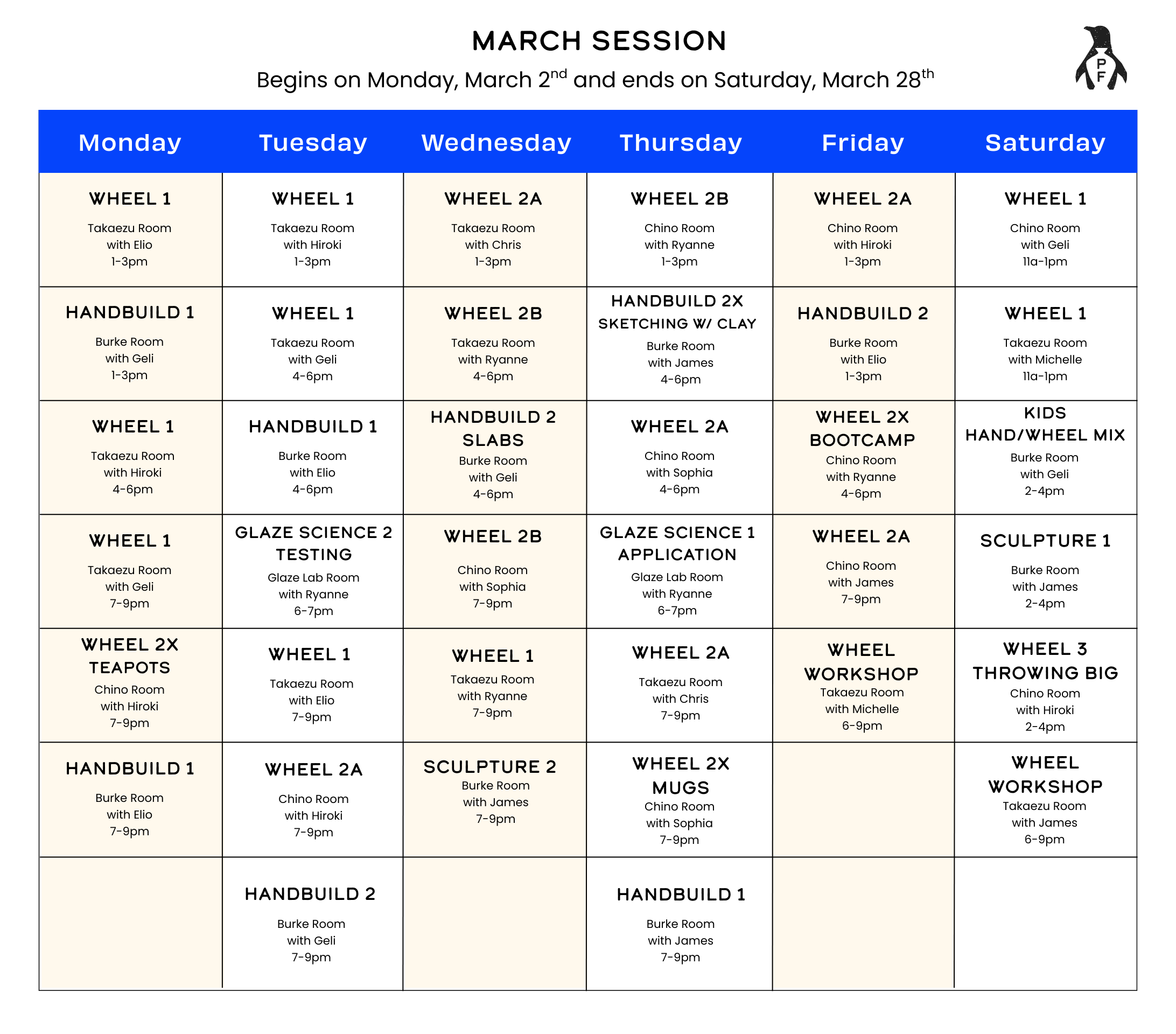 Penguin Foot Class Schedule_March 2026.png