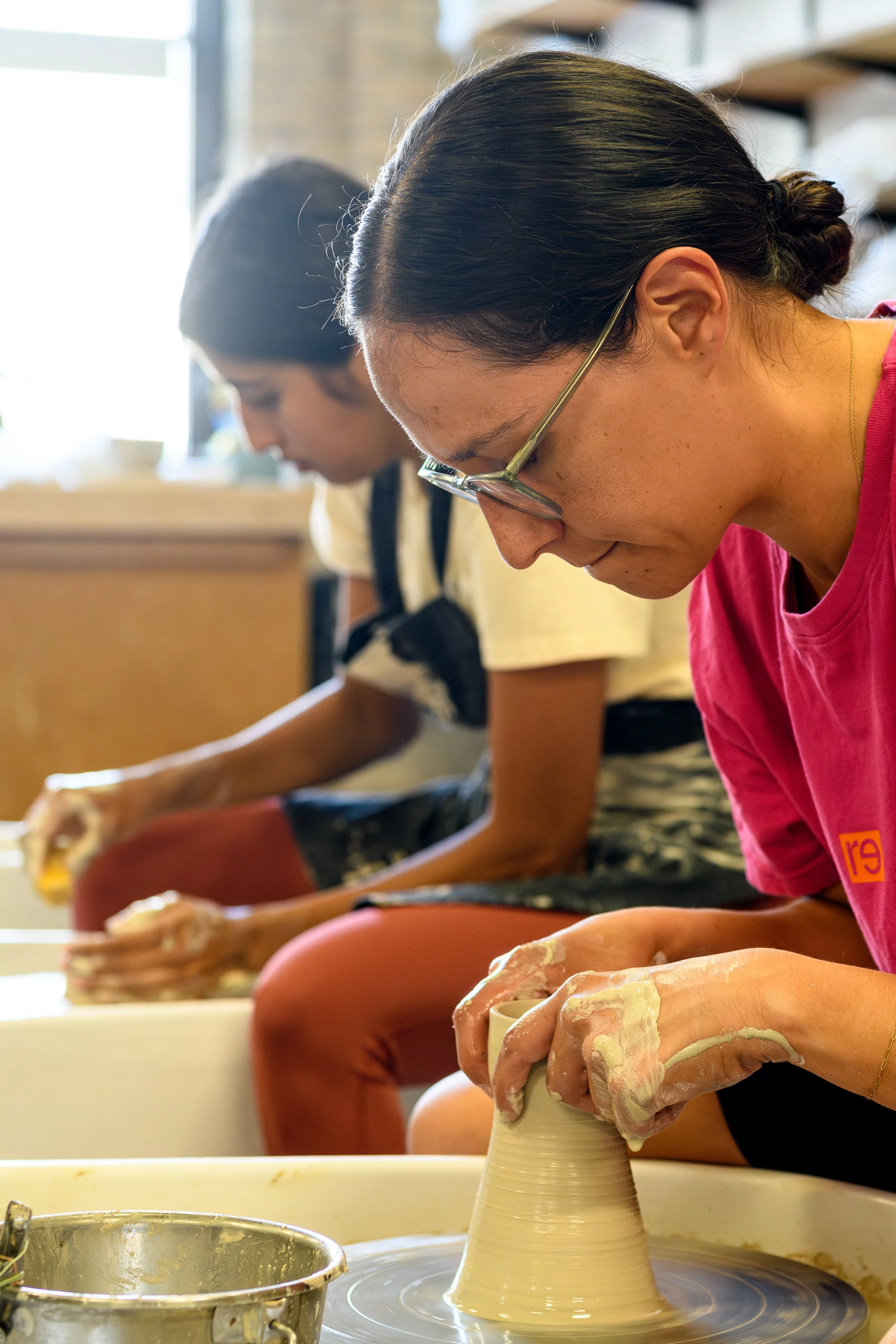 Wheel throwing, hand building, & sculpture ceramic classes for all ...