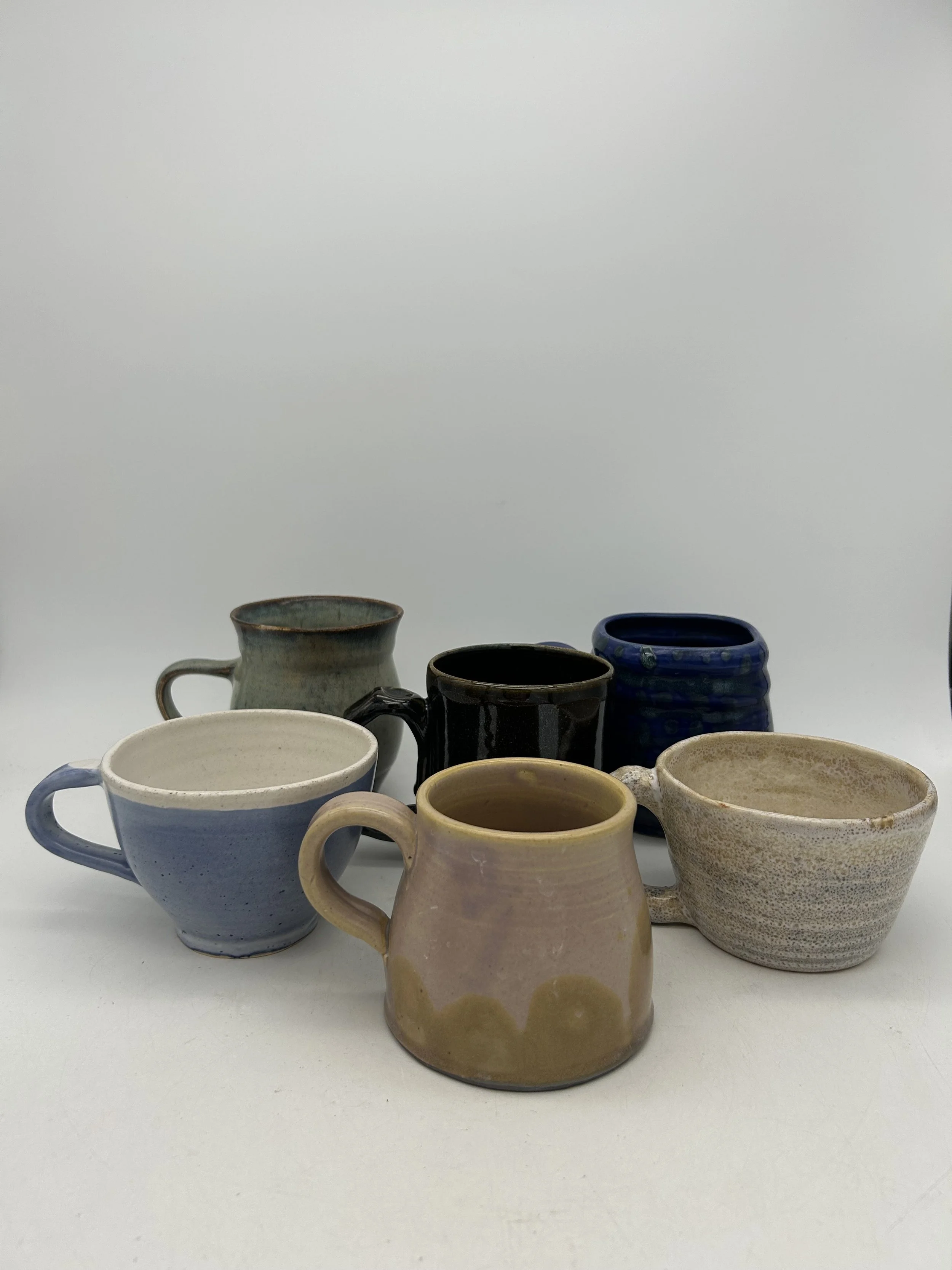 Wheel Throwing 2X Mugs! (1/5-1/31)