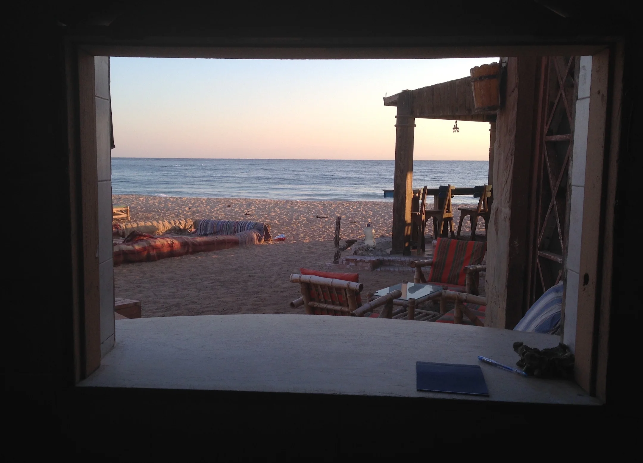 View from the Habiba kitchen