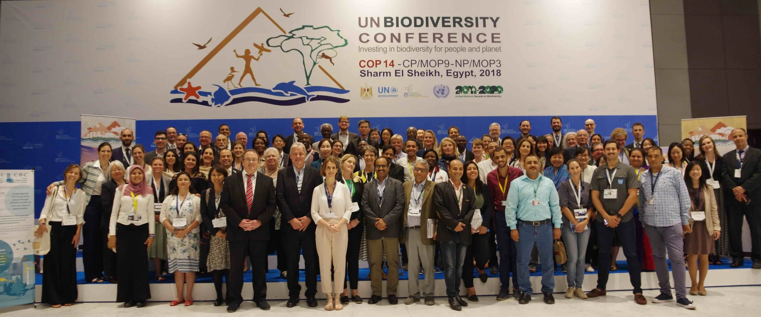 ICLEI delegates for the 6th Global Biodiversity Summit of Local and Subnational Governments