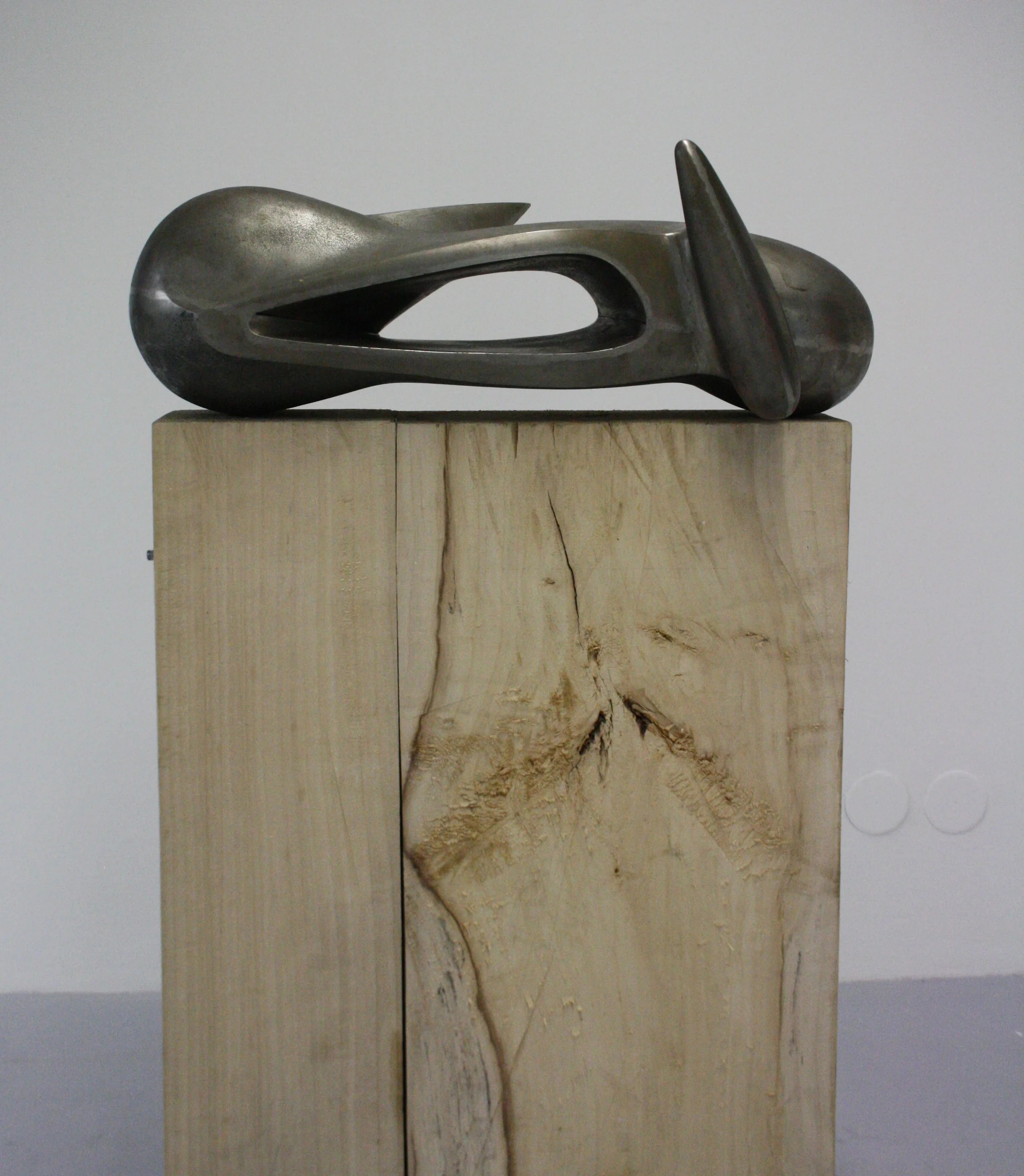 Stefan Milkov, Amorfoid II, 2013, 75 x 22 x 28 cm, kov 