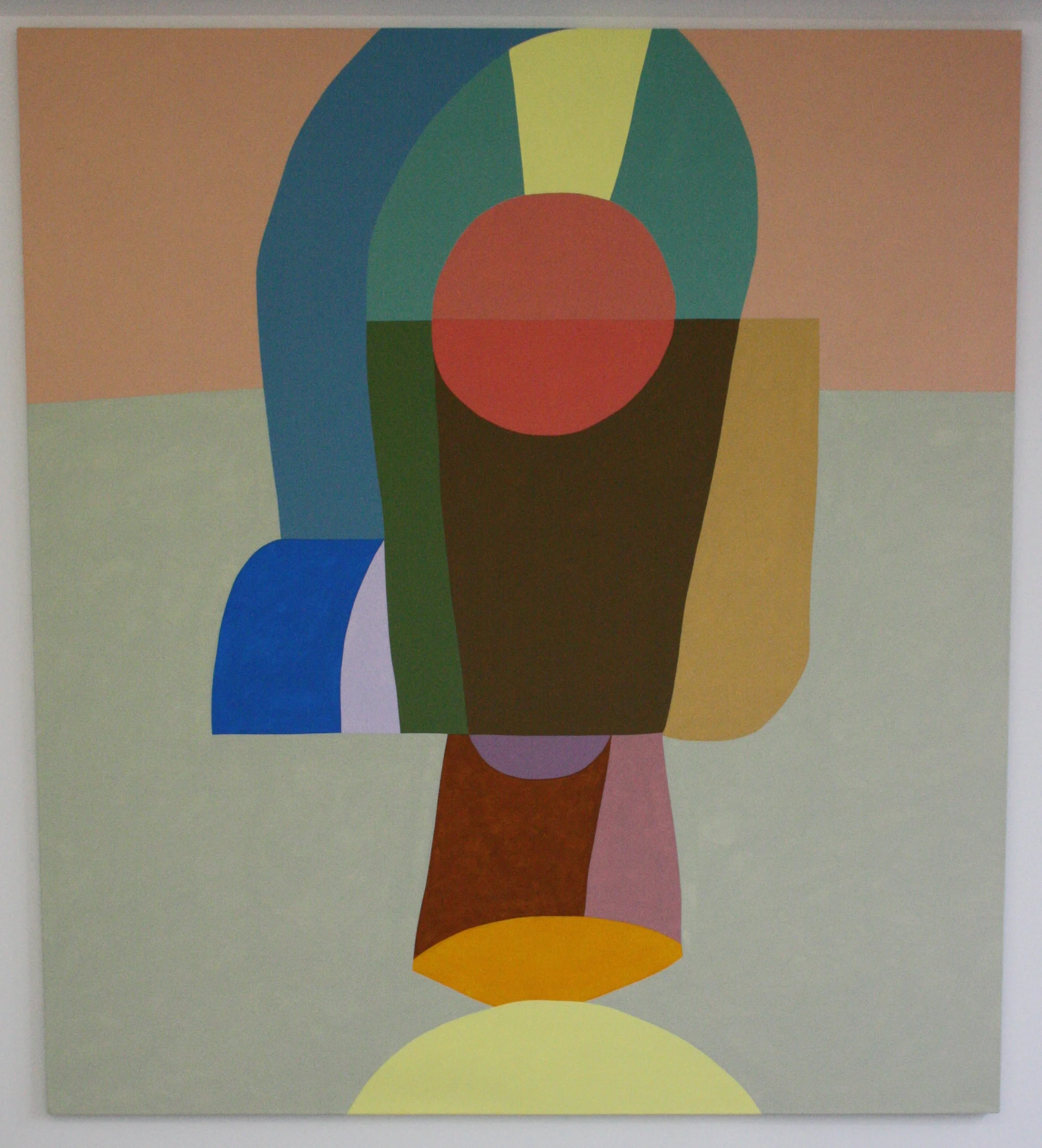 Stanislav Diviš, Střepy paměti č. V. 61, 2013/VIII, 200 x 180 cm, acr. na pl.