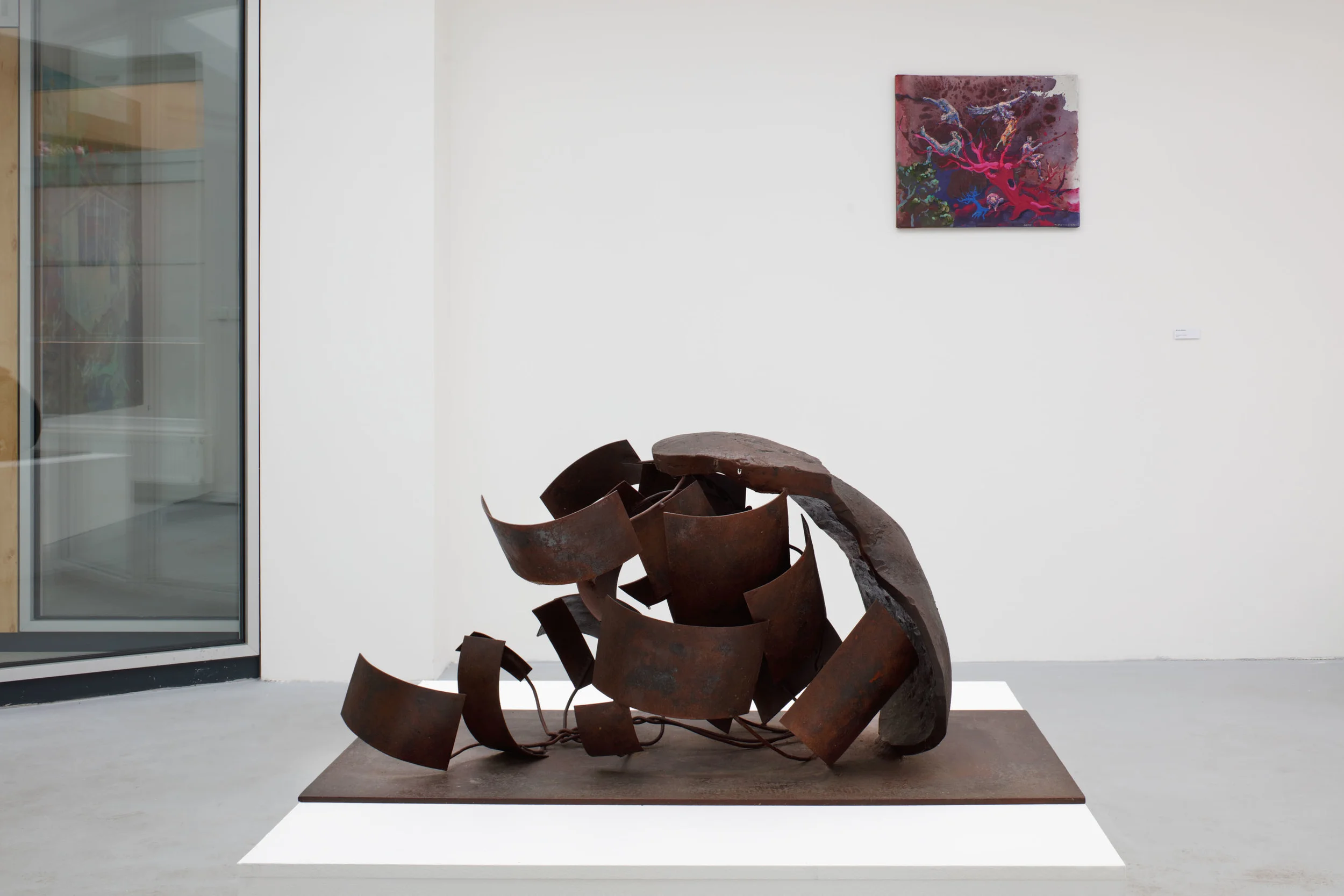 Lukáš Rittstein, Den co den ocel, 2006, kov, 100 x 50 x 45 cm