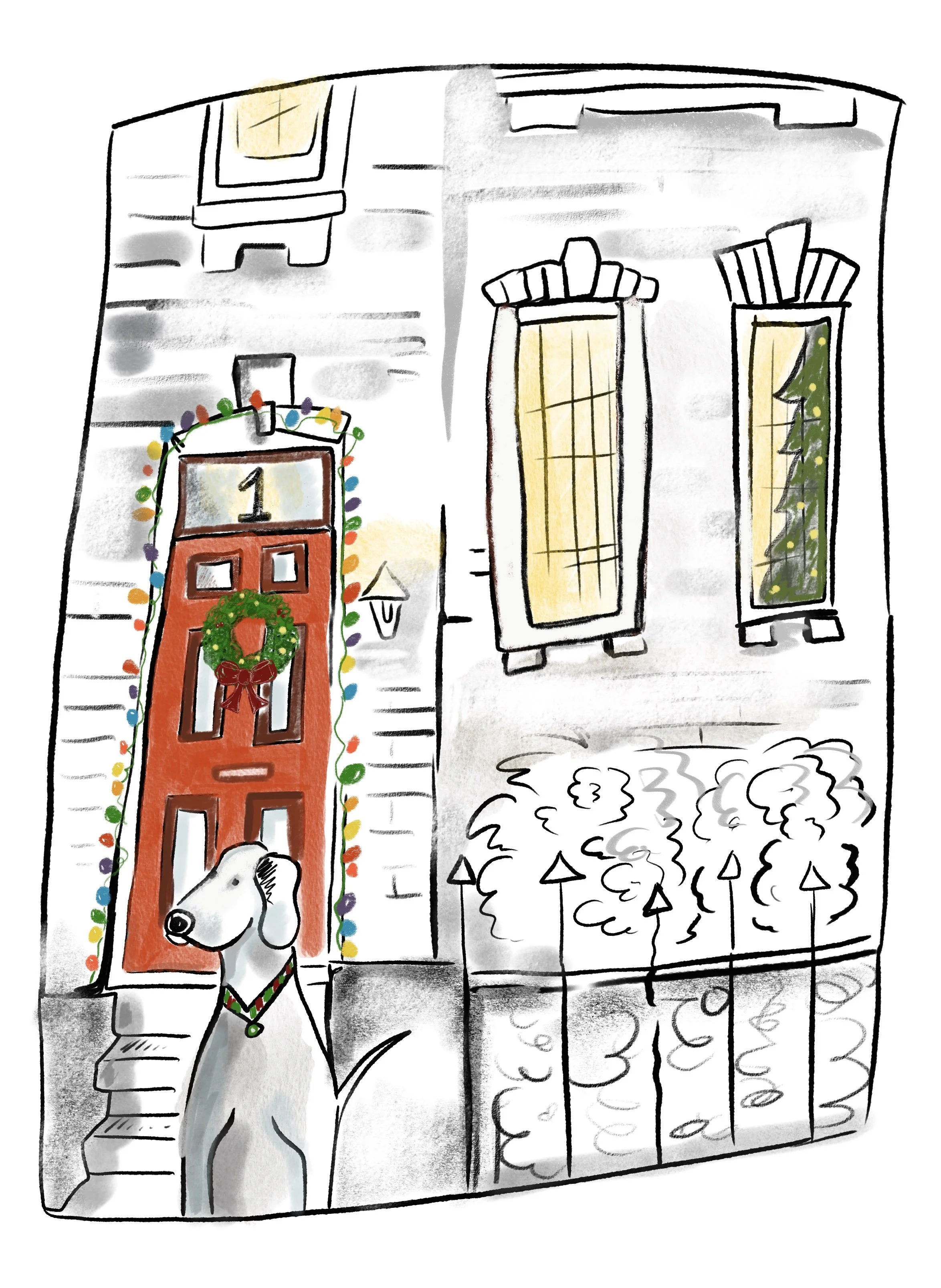 Georgetown Christmas (With Puppy!)