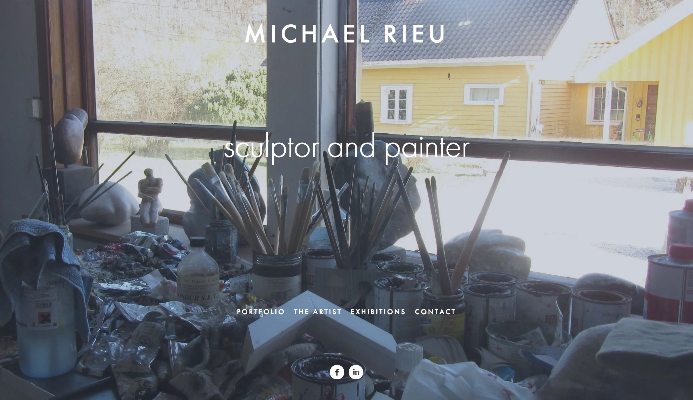 FireShot Capture 006 - MICHAEL RIEU - sculptor and painter - https___www.michaelrieu.com_.jpg