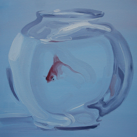 Drowning 2006 Oil/Canvas 24 x 24