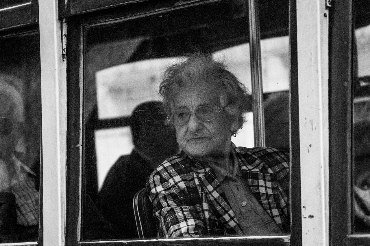 On the Tram