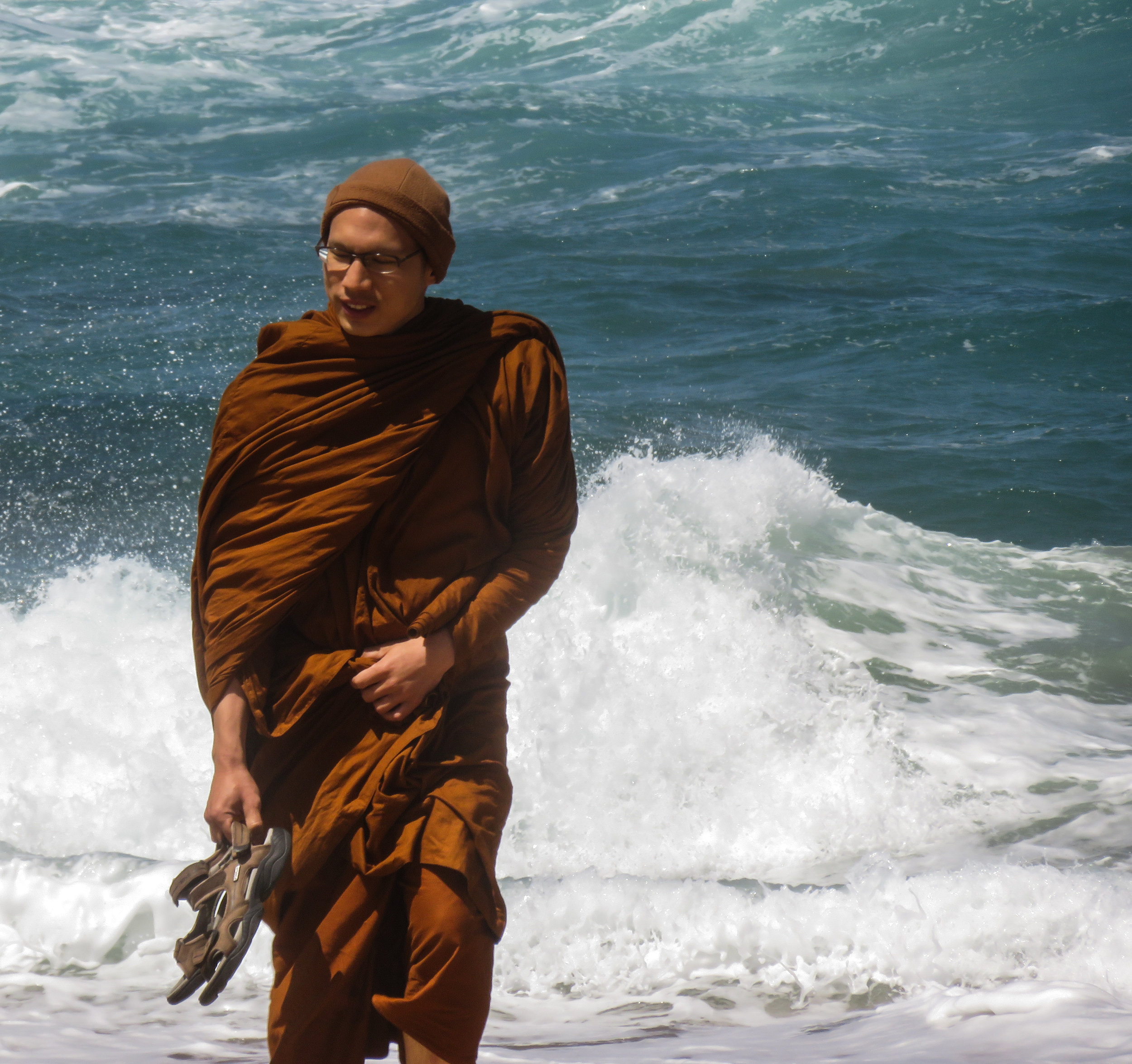 Monk on the Beach.jpg