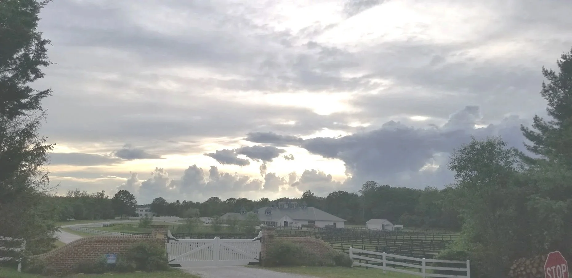 Masque Farm at Sunset