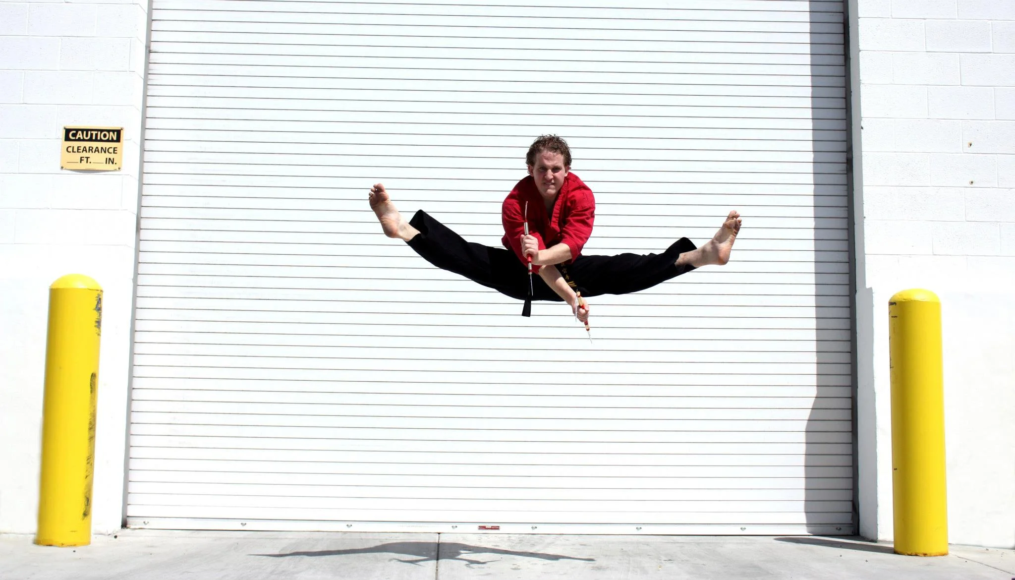 See... I told ya I did karate!
