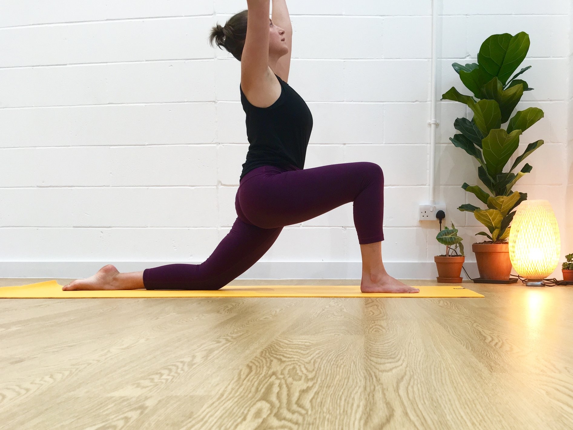 Sun Salutation - low lunge