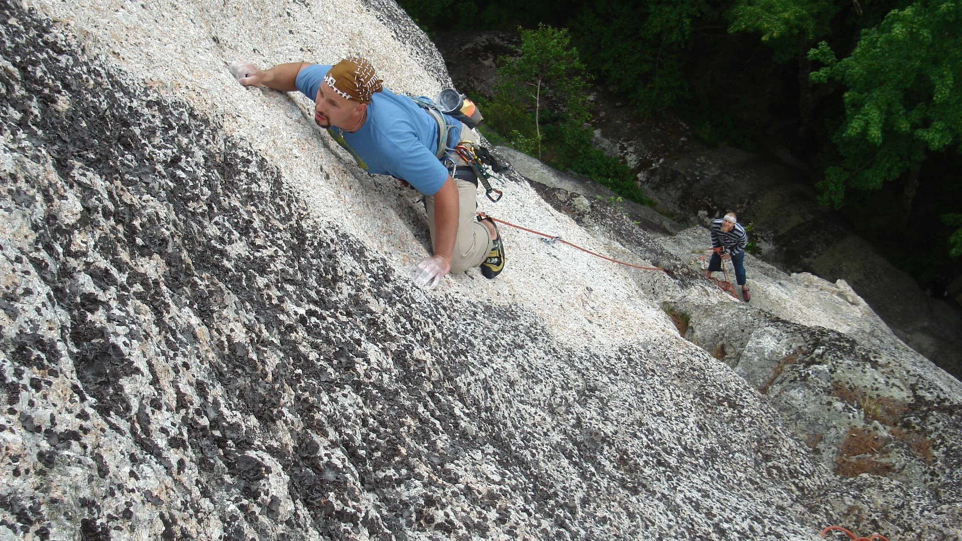 Climbers put faith in their equipment; we put faith in our donors.
