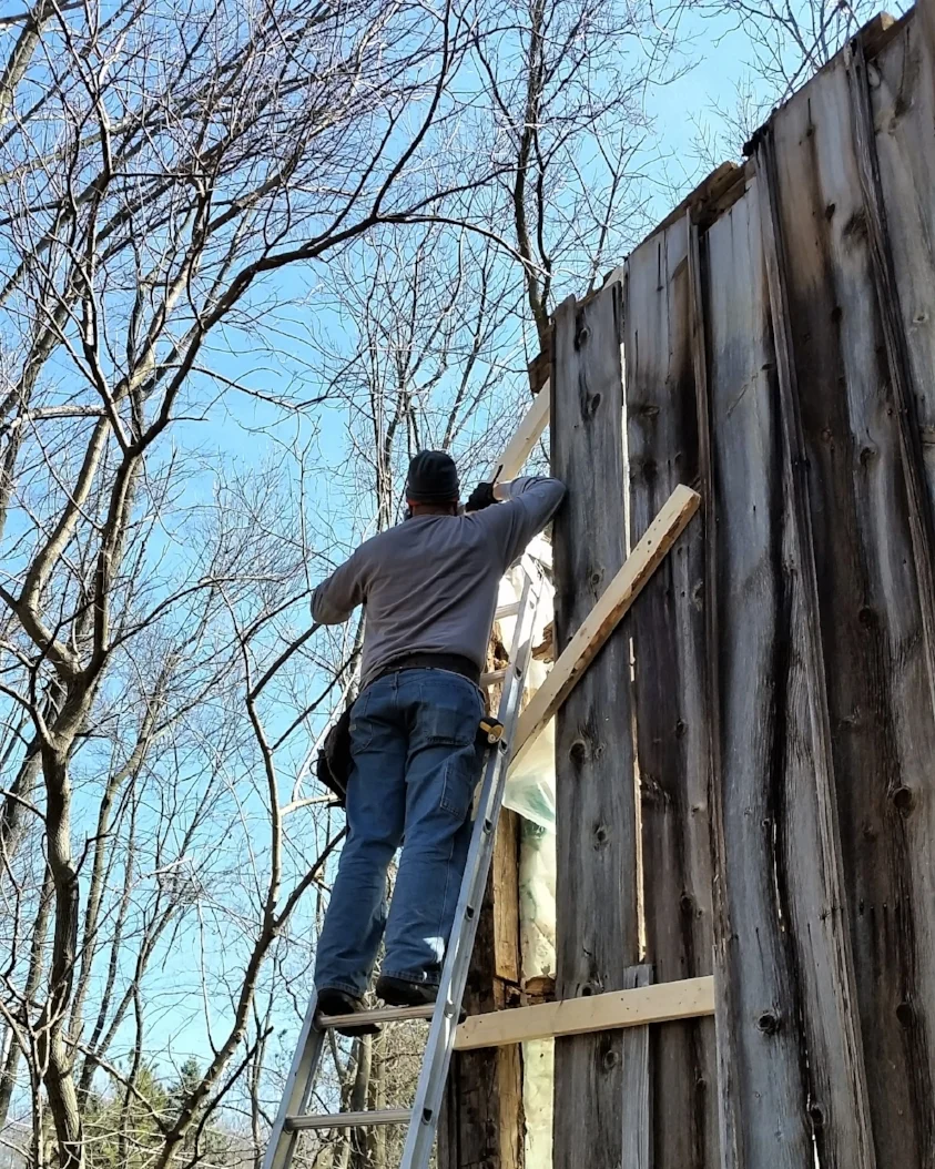Scott does reclaim the barns himself!