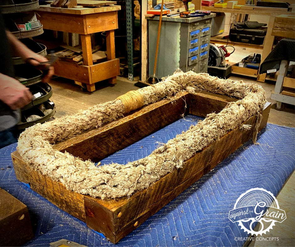 Custom NauticalThemed Coffee Table — Against The Grain Creative Concepts