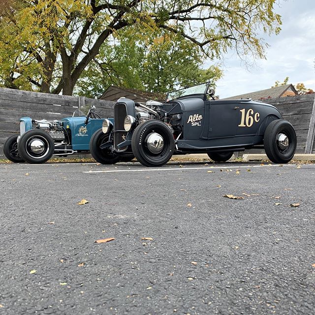 Sweet rides in the lot today.