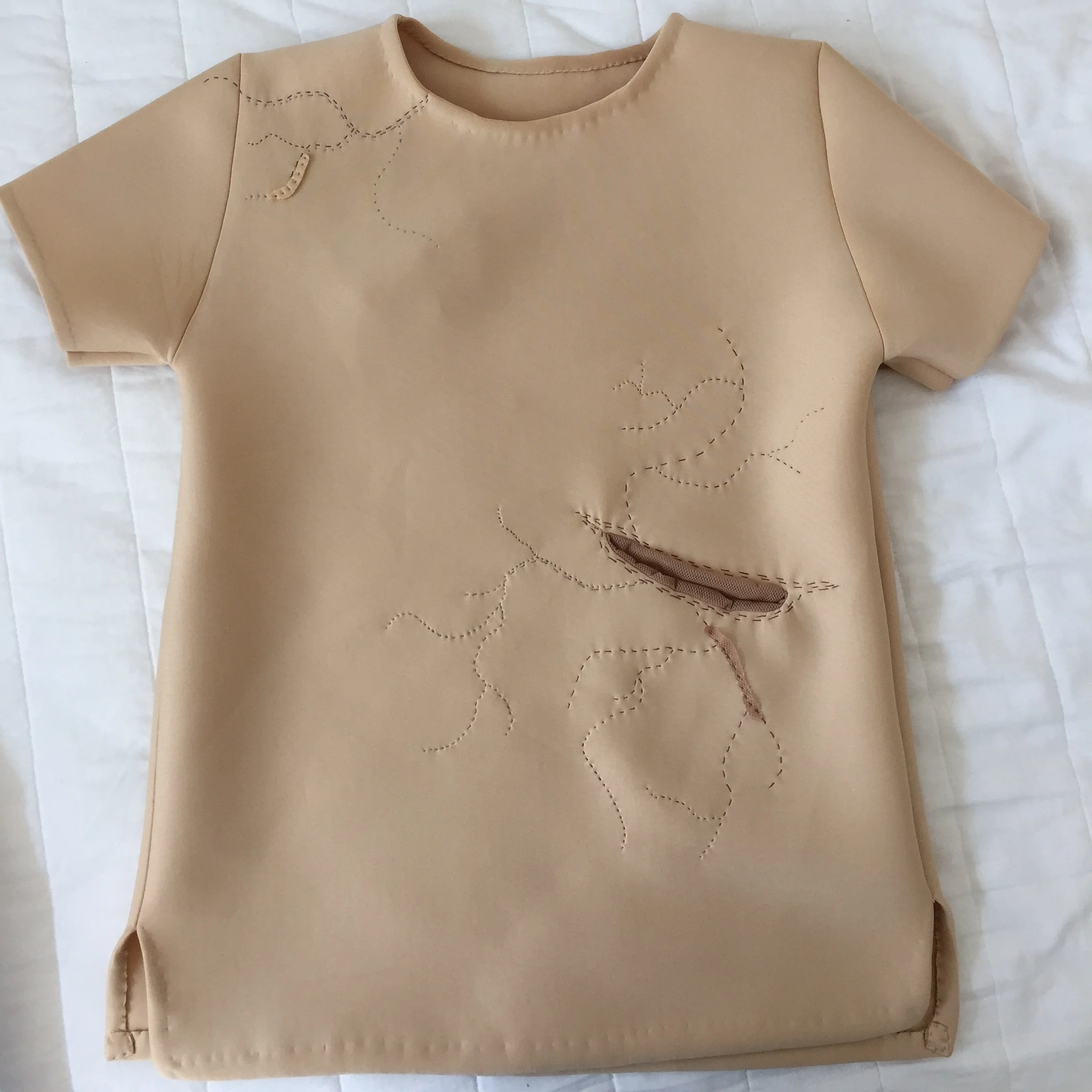 custom t-shirt made for thesis presentation