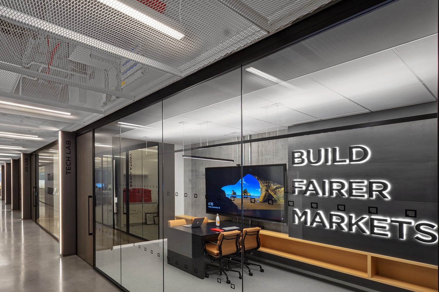 Project: IEX Client: Investors Exchange Type: Workspace Role: Project Designer @ TPG Architecture Photo Credit: Eric Laignel