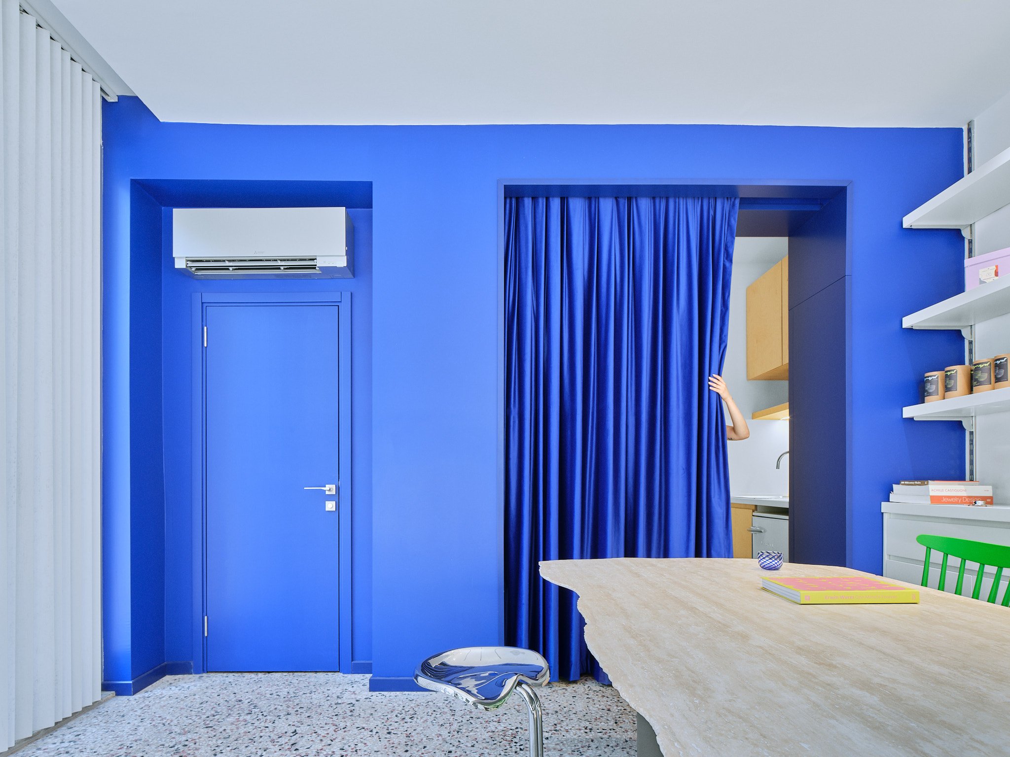 Project: By Way Of - Studio Client: Oya Tekbulut Type: Workspace Role: Creative Direction Collaboration with Abdik Architects Photo Credit: Egemen Karakaya All photos courtesy of Abdik Architects