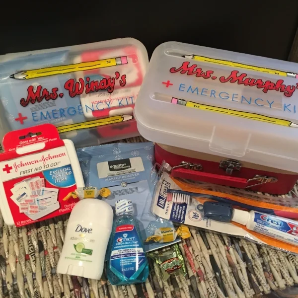 PERSONALIZED TEACHER EMERGENCY KITS