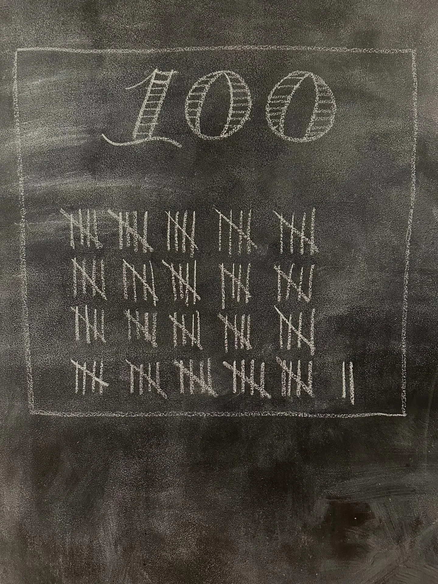 Was going to make this a blog, but I actually want you to read it.

I wrote on my vision board &ldquo;100&rdquo;. What that meant to me is that in one of months of 2026, I would clock 100 miles of cardio. This can be on the elliptical (which it usual