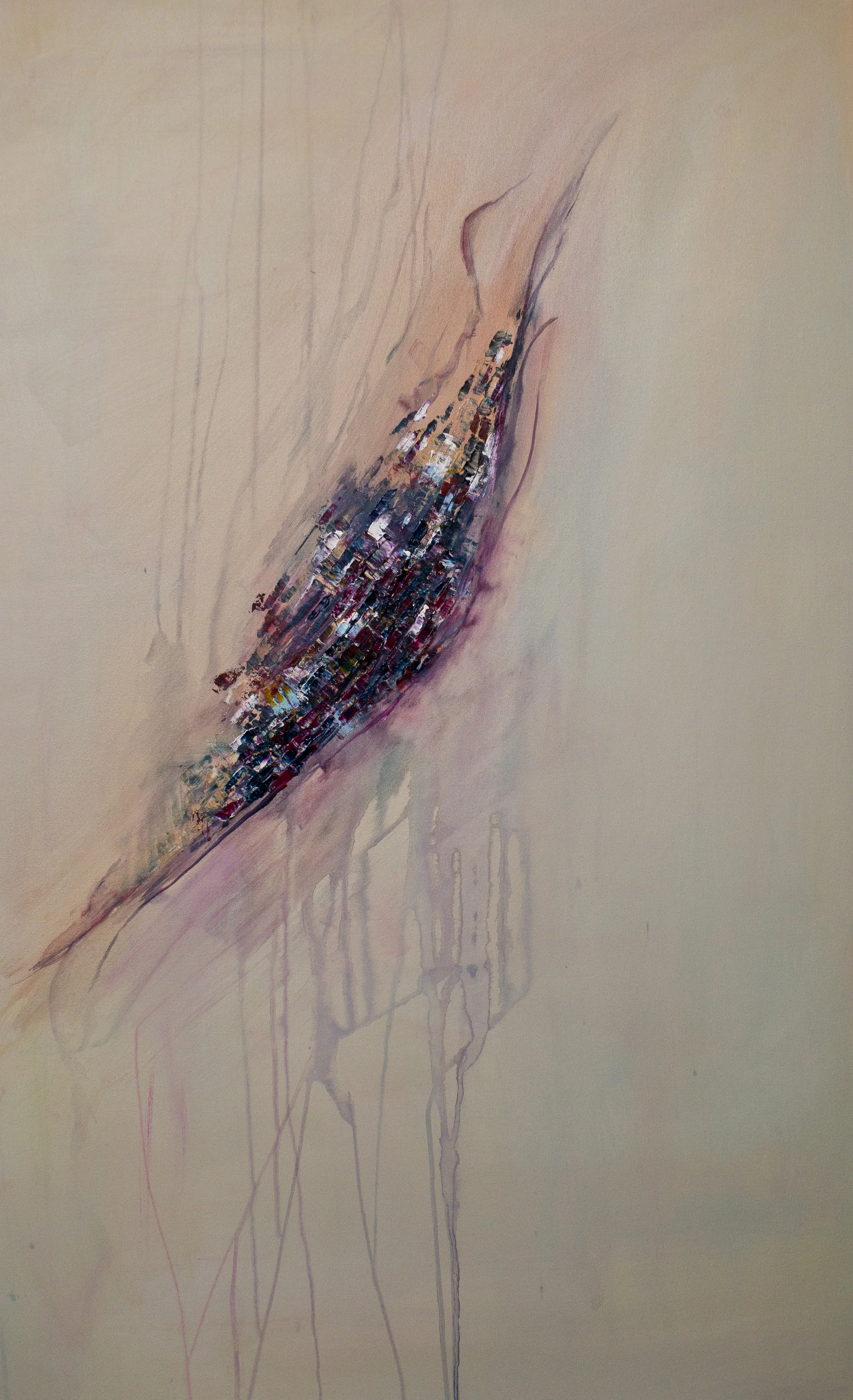 Leaving A Lace Untied // 30x48 / SOLD