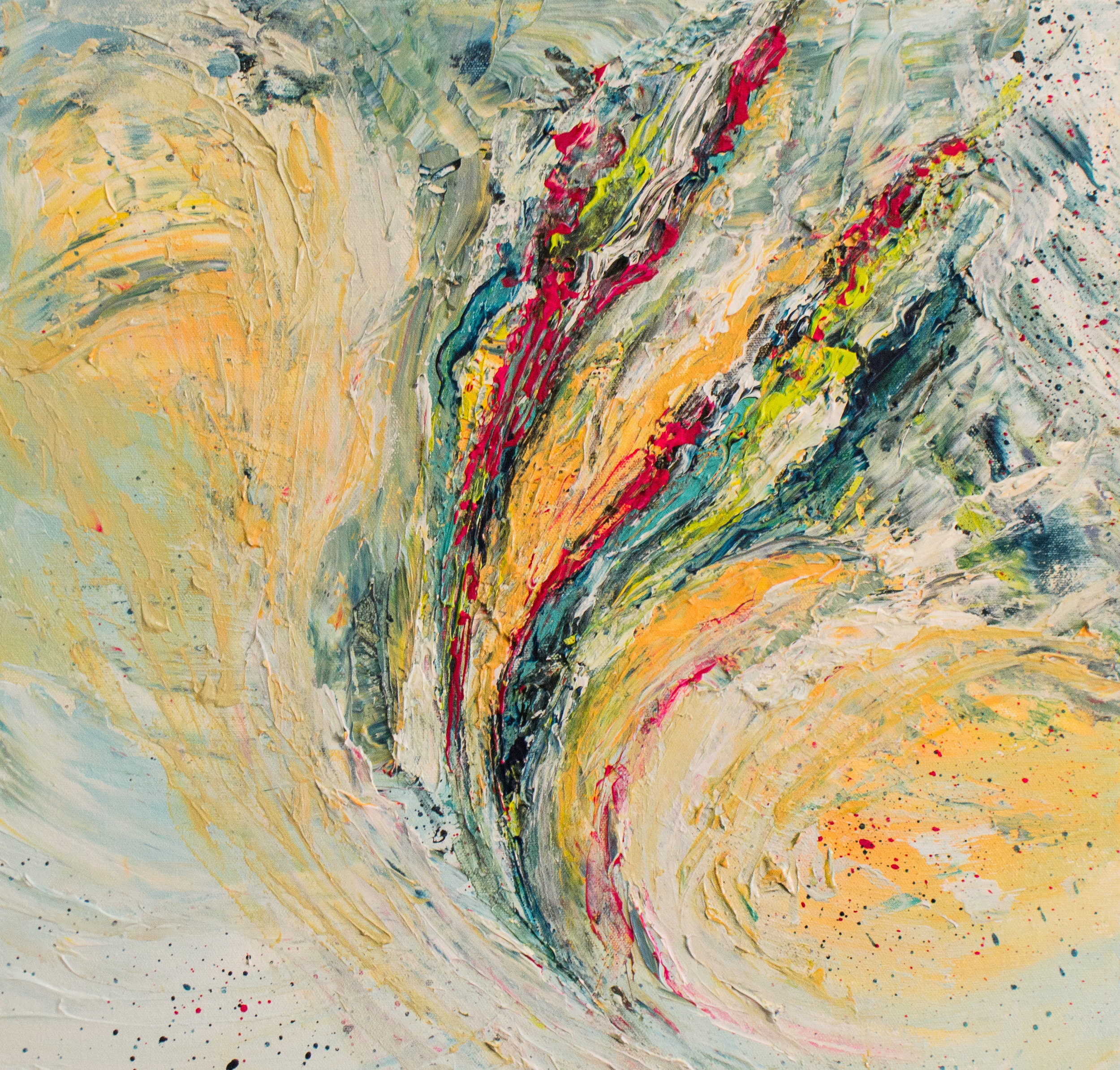 Late at Night I Miss The Sunset // 18x18