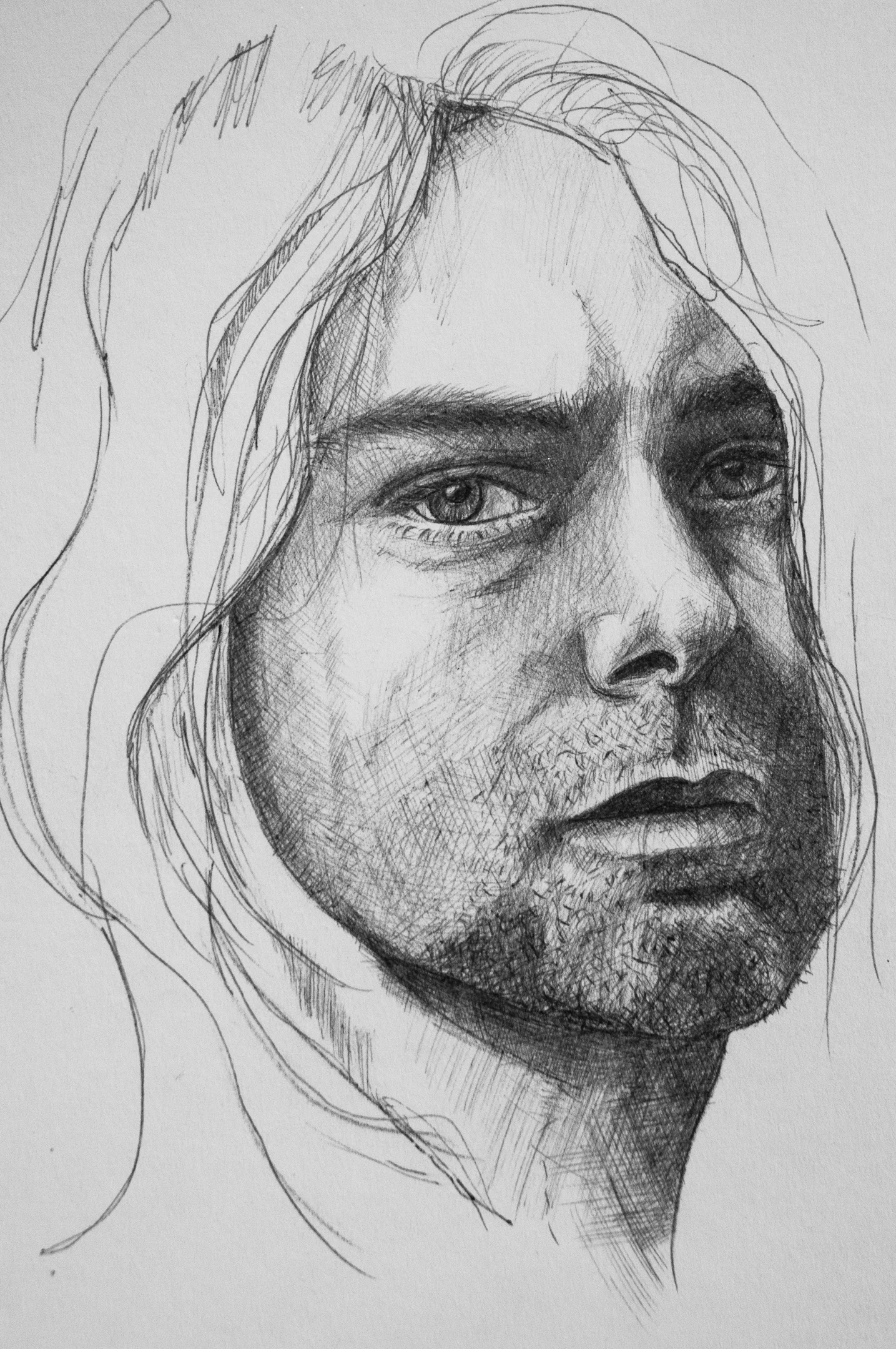 12. Kurt Cobain // "I wanted to be in a punk band before I had even heard any punk music."