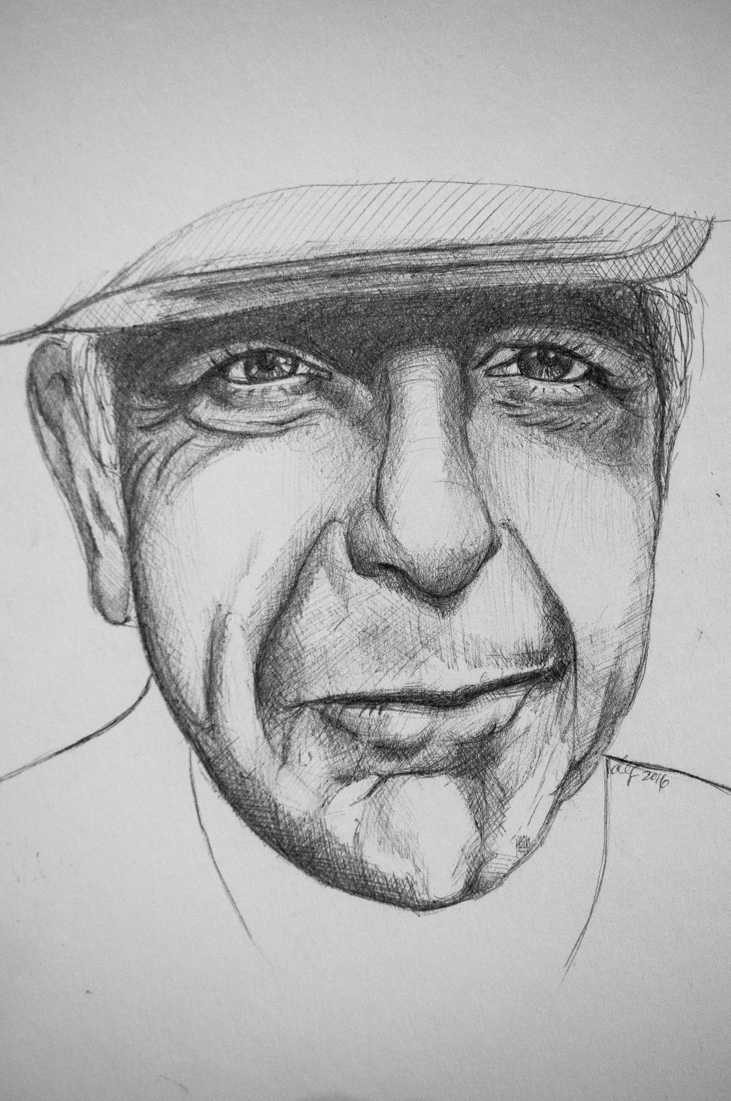 14. Leonard Cohen // "If I knew where the good songs came from, I'd go there more often."