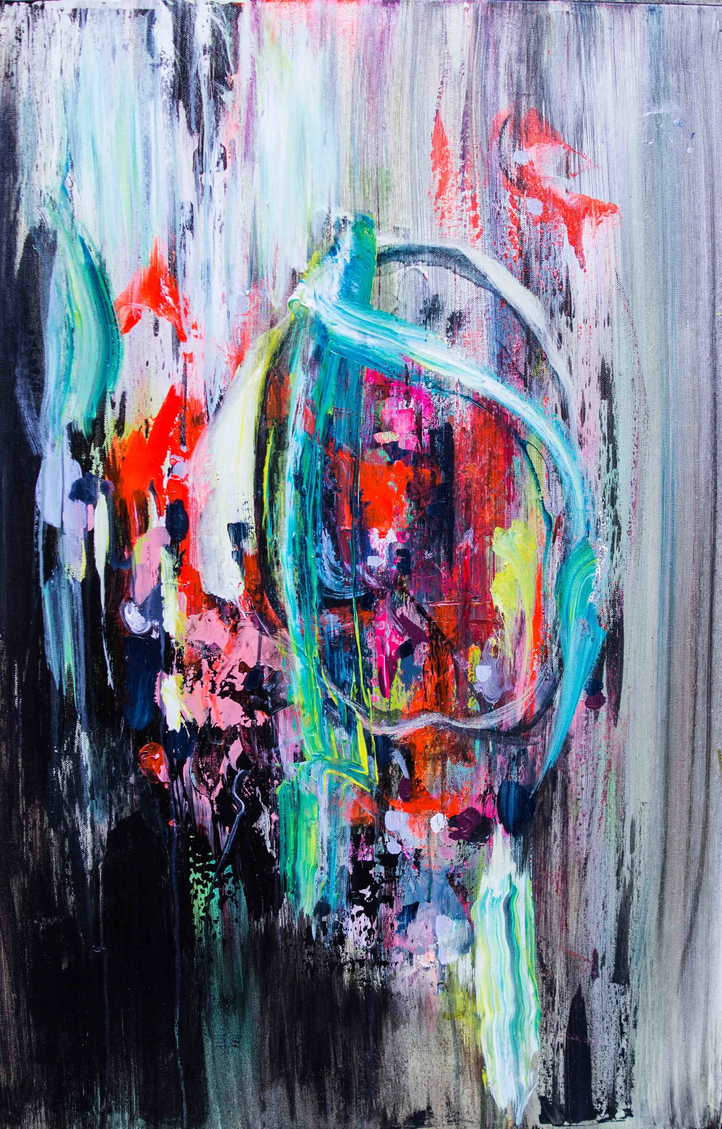 Cautiously Confident // 24x36