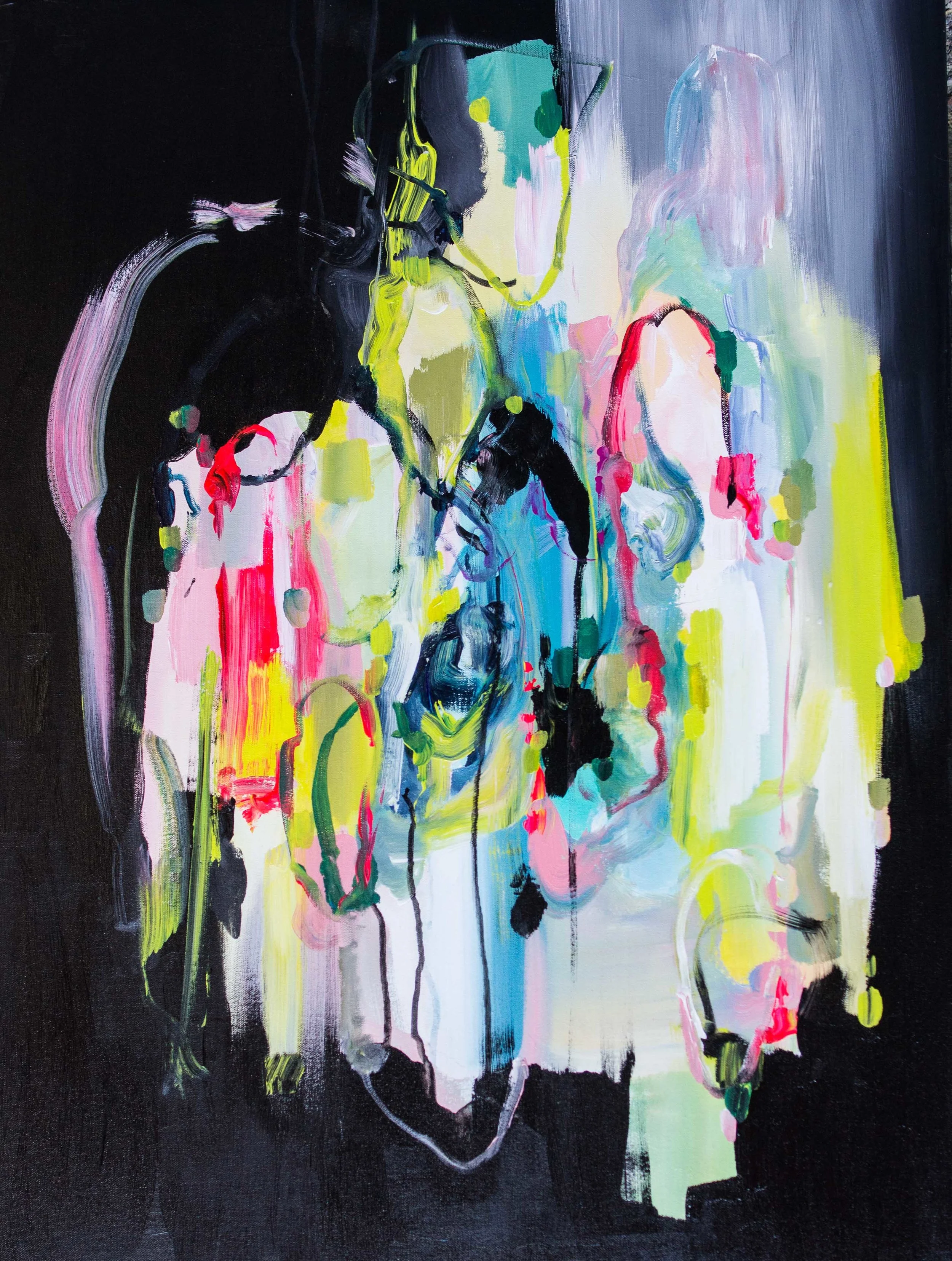 On The Black // 30x40