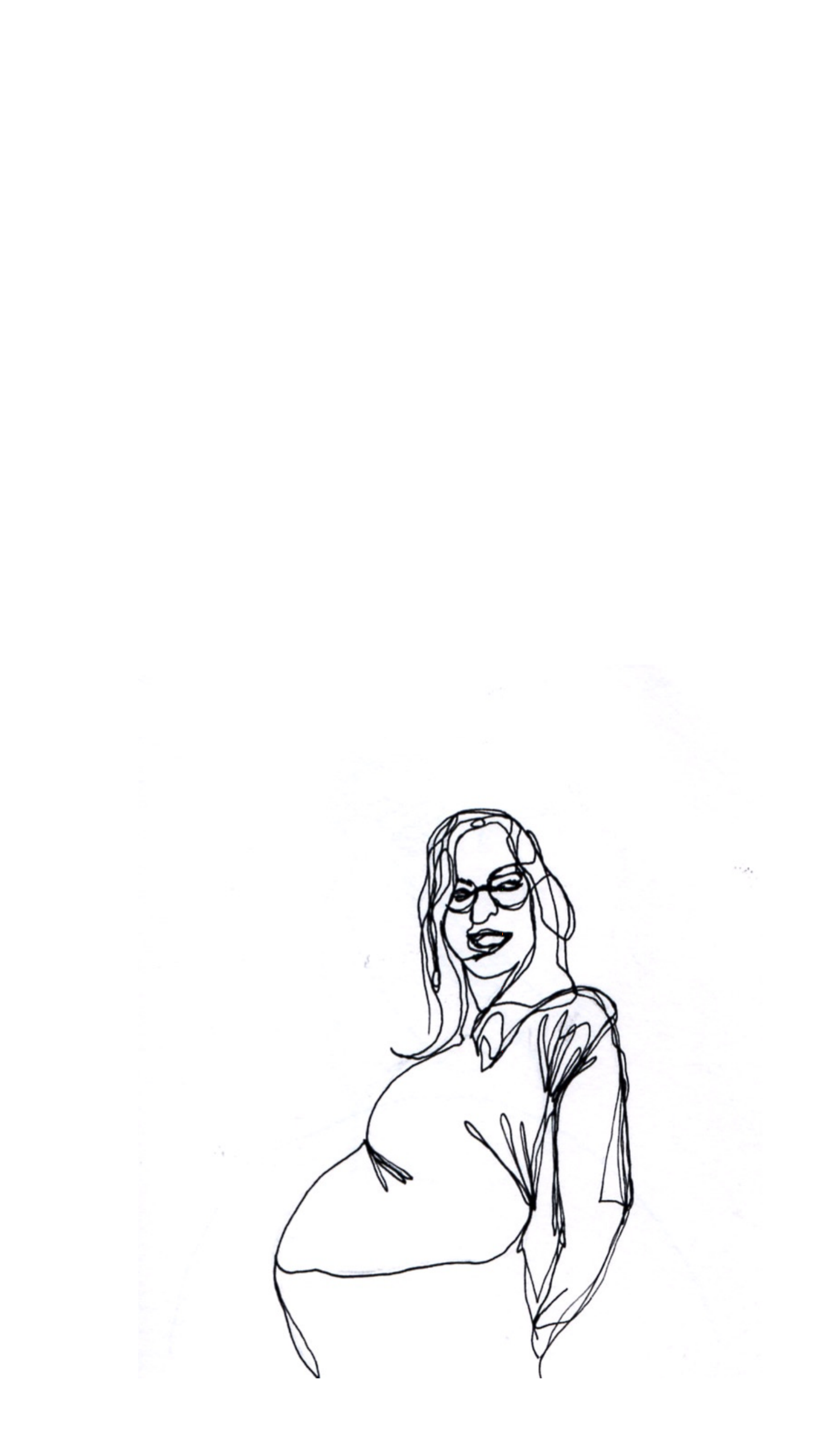 Self-Portrait, 36 Weeks (2017) 