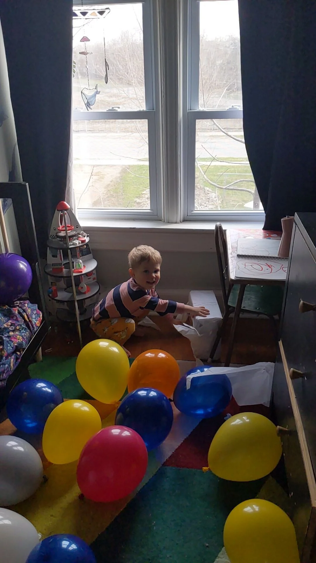 Popping balloons. My worst nightmare.