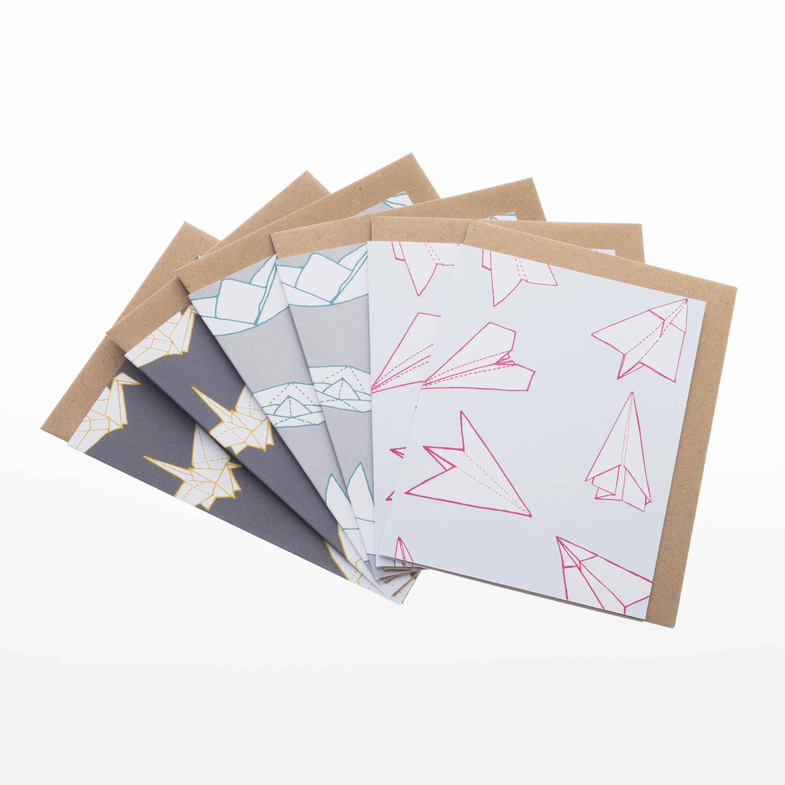 Origami Greetings Card